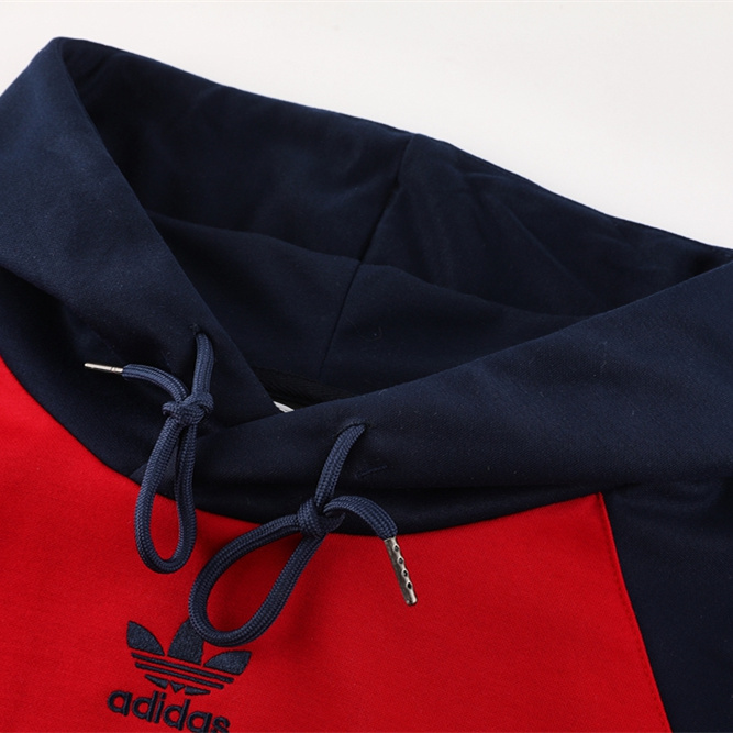 unitedfutballjersey-Arsenal 24-25 Originals LFSTLR Training Hoodie Set - Red Hoodie and Deep Blue Pants