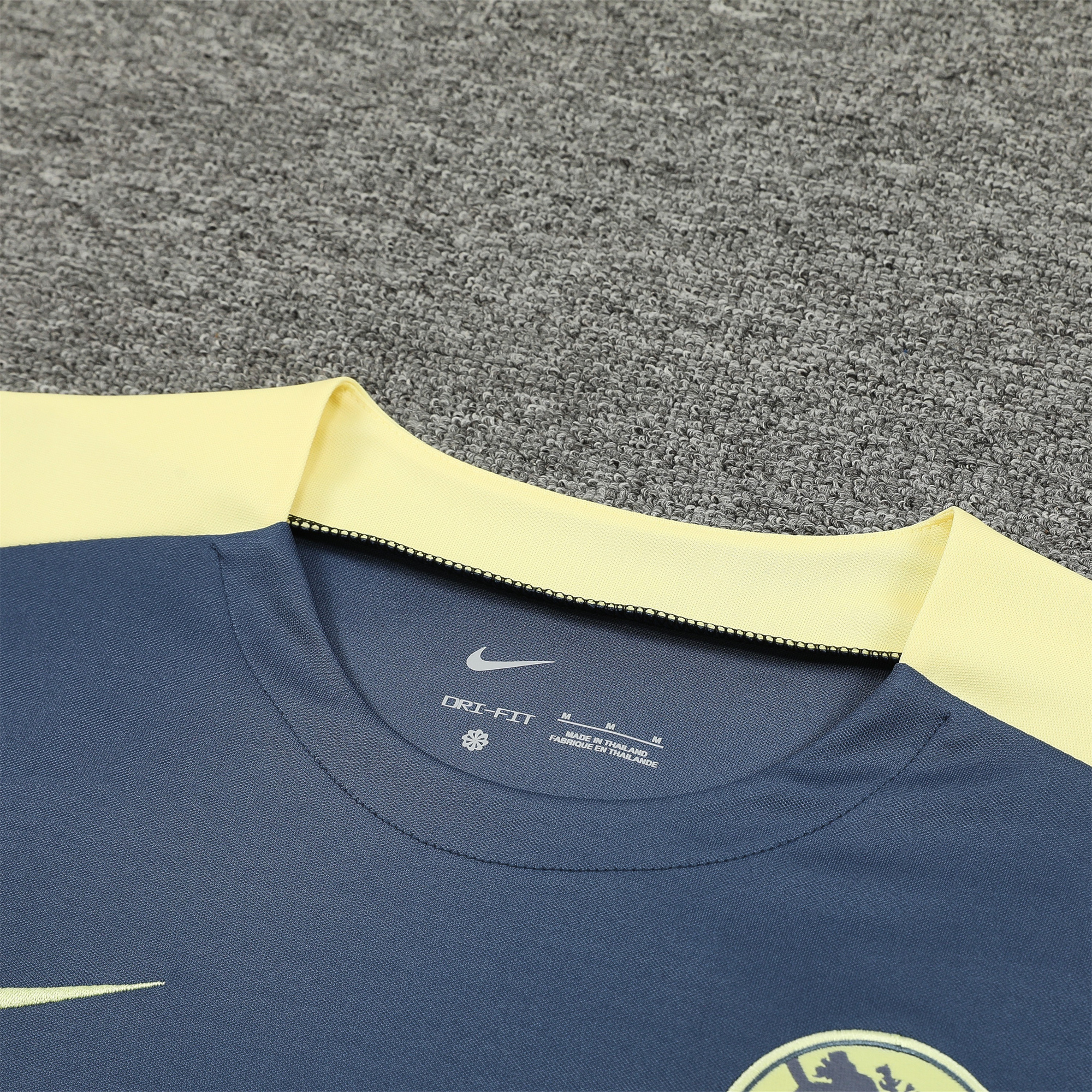 SIUjerseys-Club América 24-25 Short-Sleeve Training Set - Grey Top & Shorts