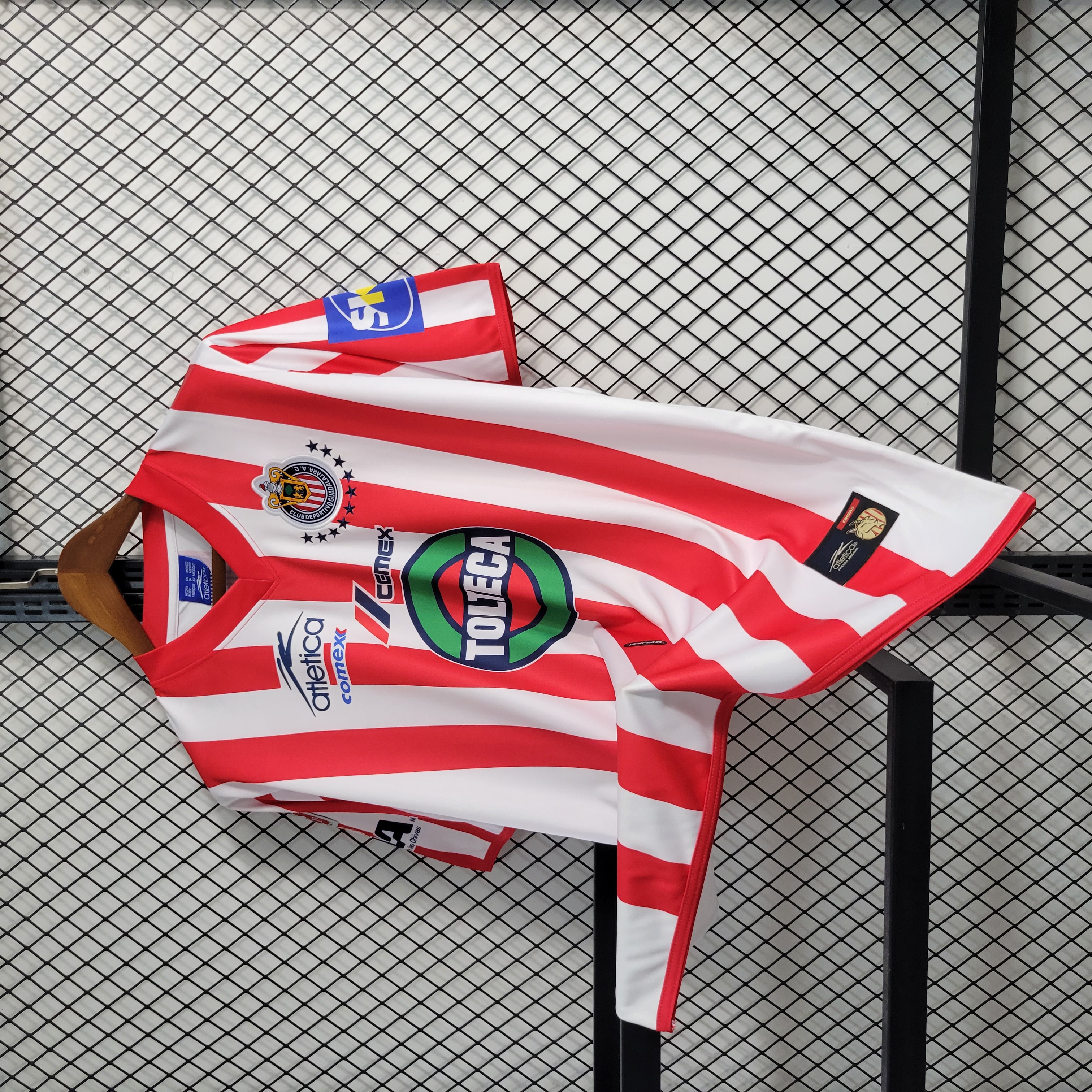 SIUjerseys-Retro Chivas de Guadalajara 01-02 Home Stadium Jersey