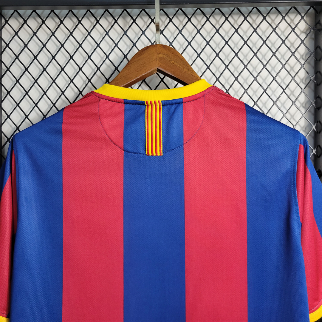SIUjerseys-Retro Barcelona 10-11 Home Stadium Jersey