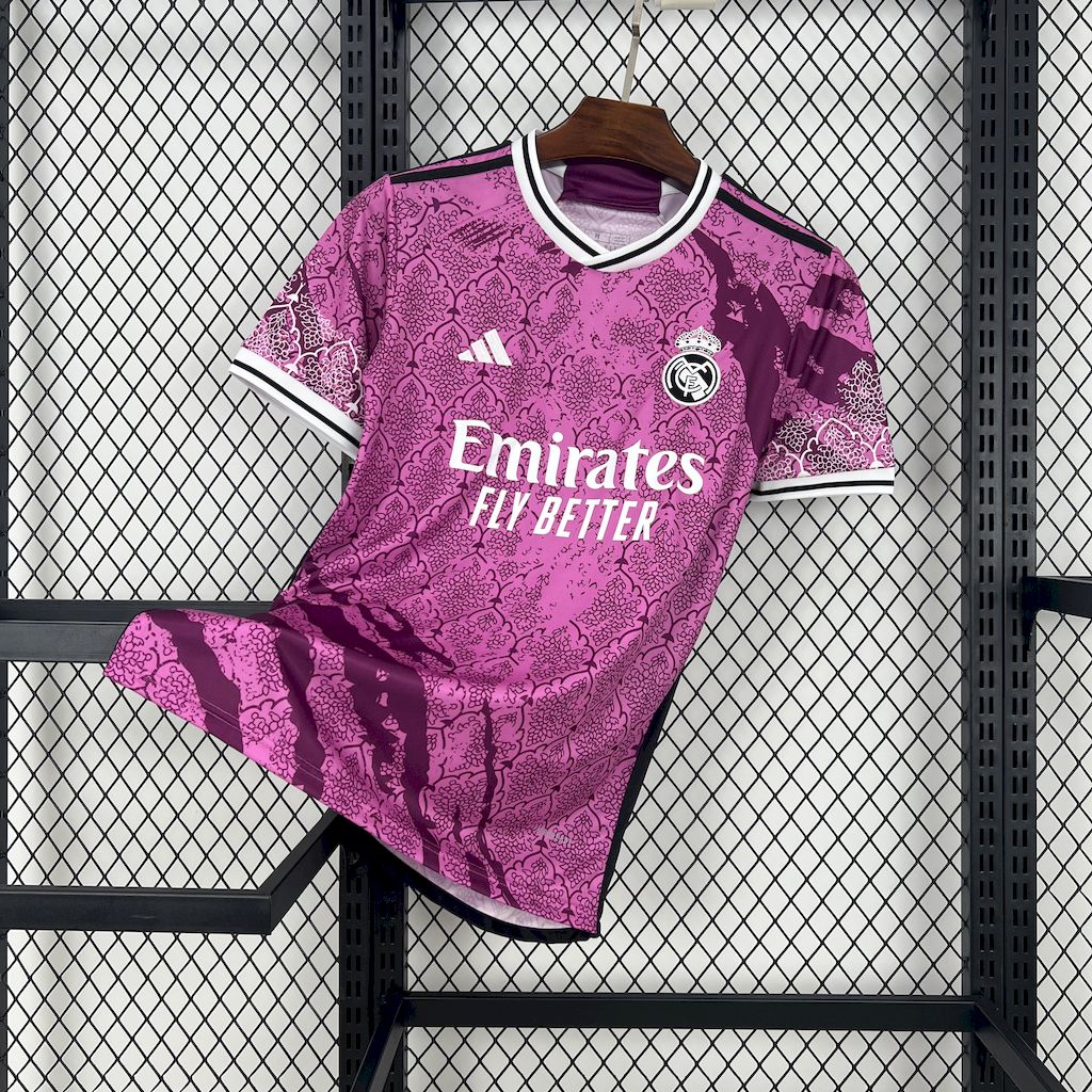 unitedfutballjersey-Real Madrid 24-25 Pink & Purple Special Edition Jersey