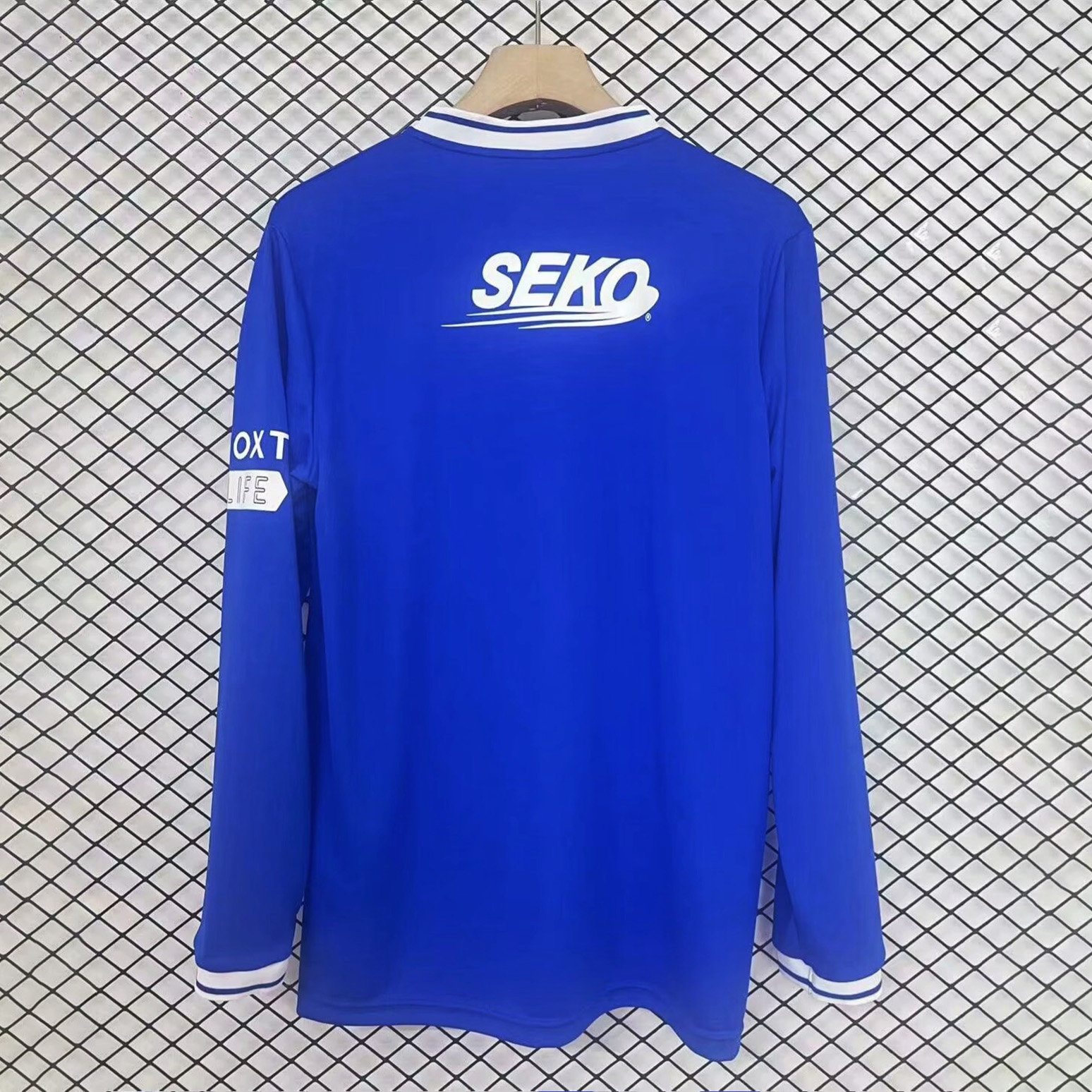 SIUjerseys-Glasgow Rangers 24-25 125-Years Heritage Long Sleeves Jersey - Fans Version