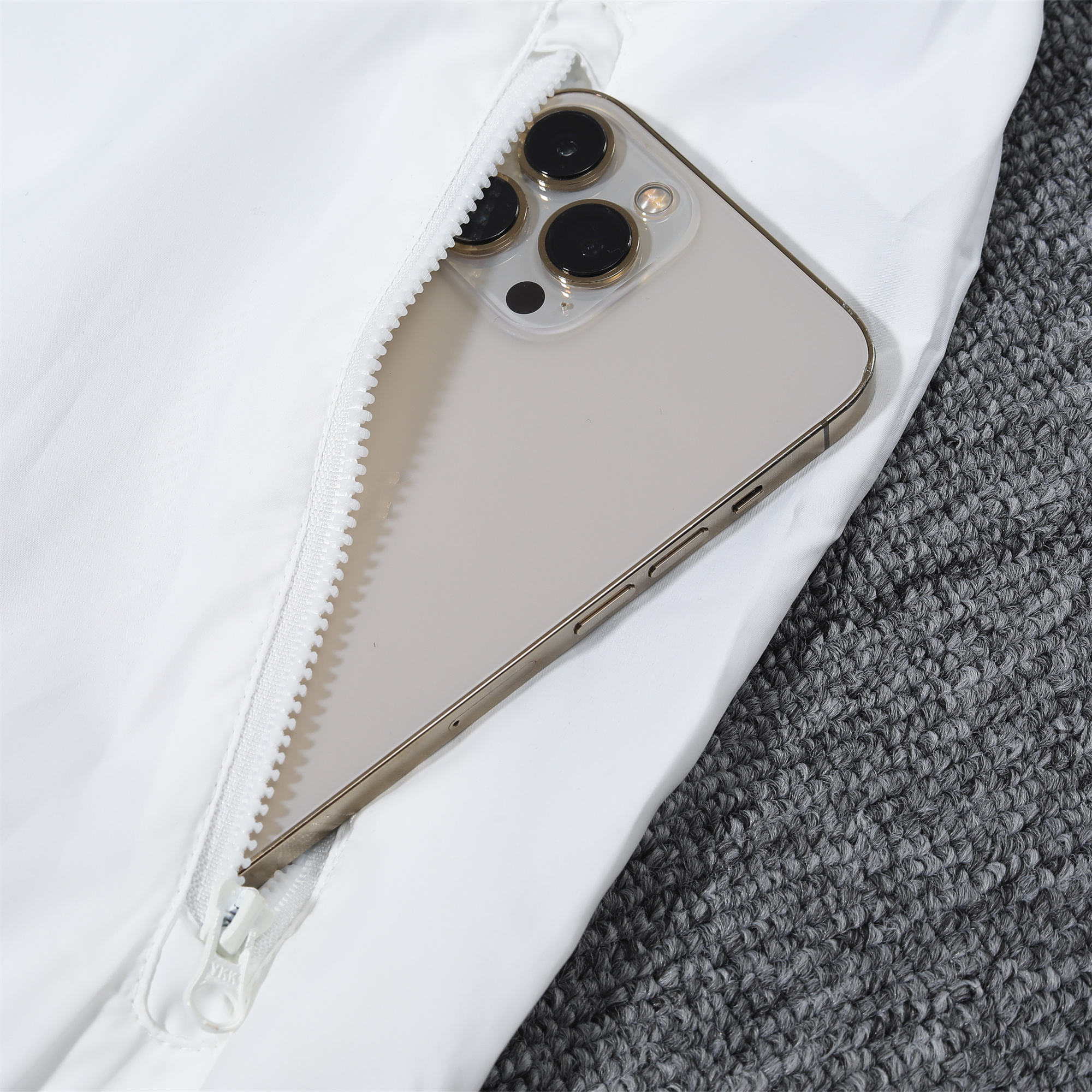 SIUjerseys-England 2024 National Team Anthem White Hooded Windbreaker - Player Version