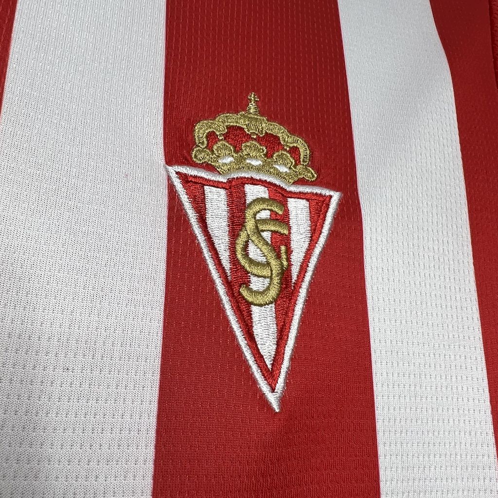 SIUjerseys-Sporting de Gijon 24-25 Home Stadium Jersey - Fans Version