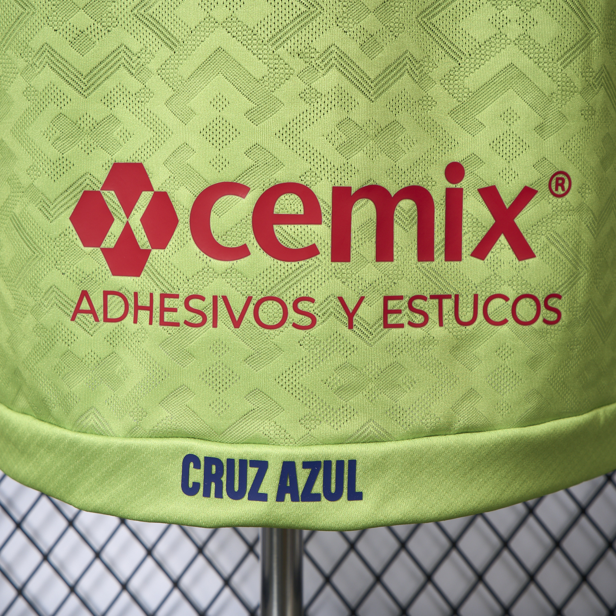 SIUjerseys-Cruz Azul 24-25 Green Goalkeeper Jersey - Player Version