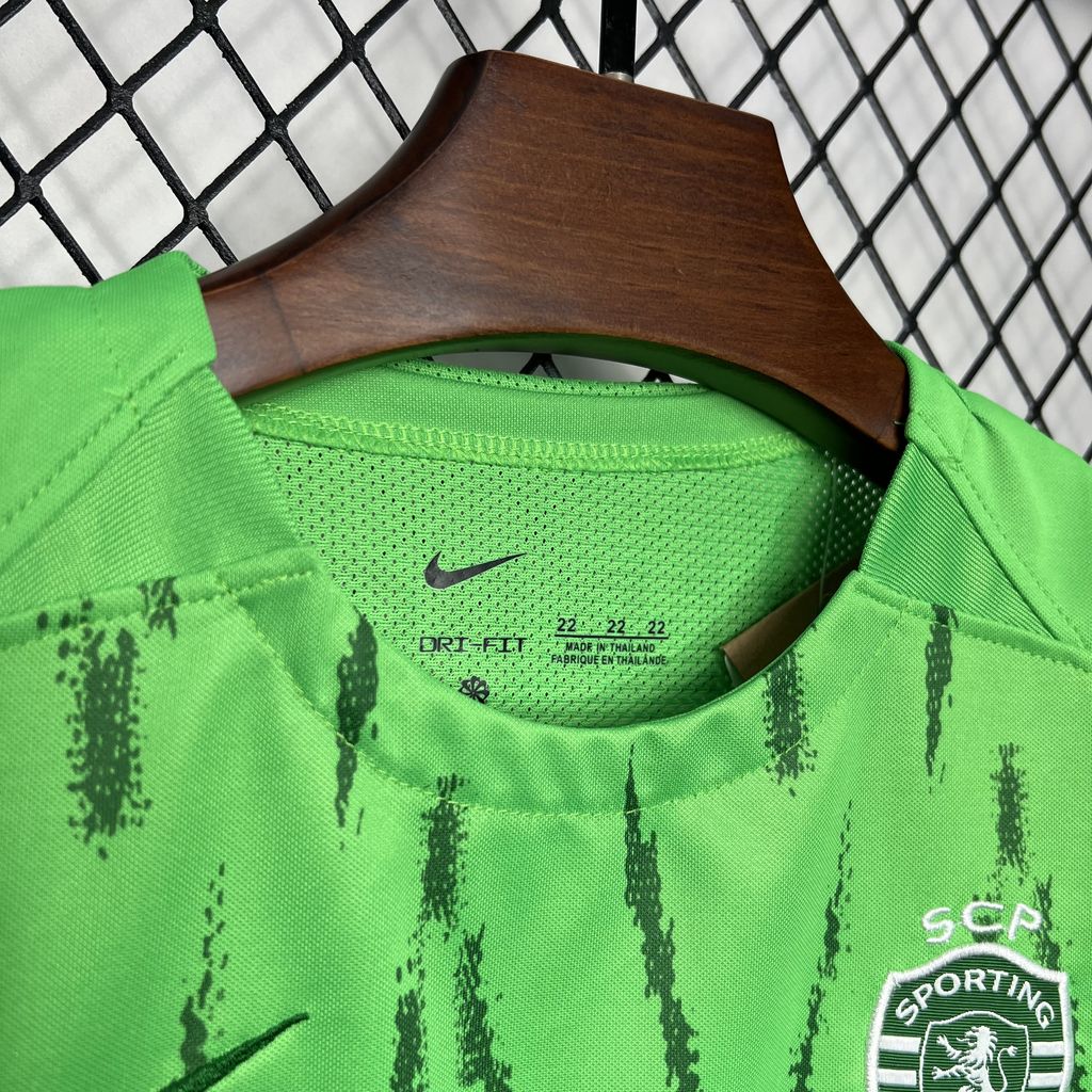 SIUjerseys-Sporting CP Portugal 24-25 Third Kids Kit