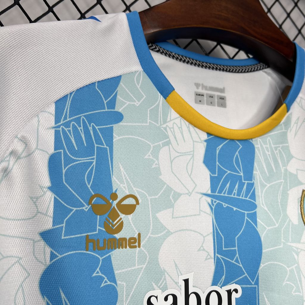 SIUjerseys-Malaga 24-25 Home Stadium Jersey - Fans Version