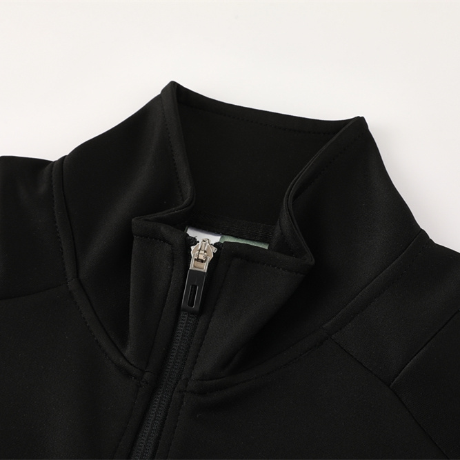 SIUjerseys-Real Madrid 24-25 Originals LFSTLR Jacket Training Tracksuit - Black and Light Green