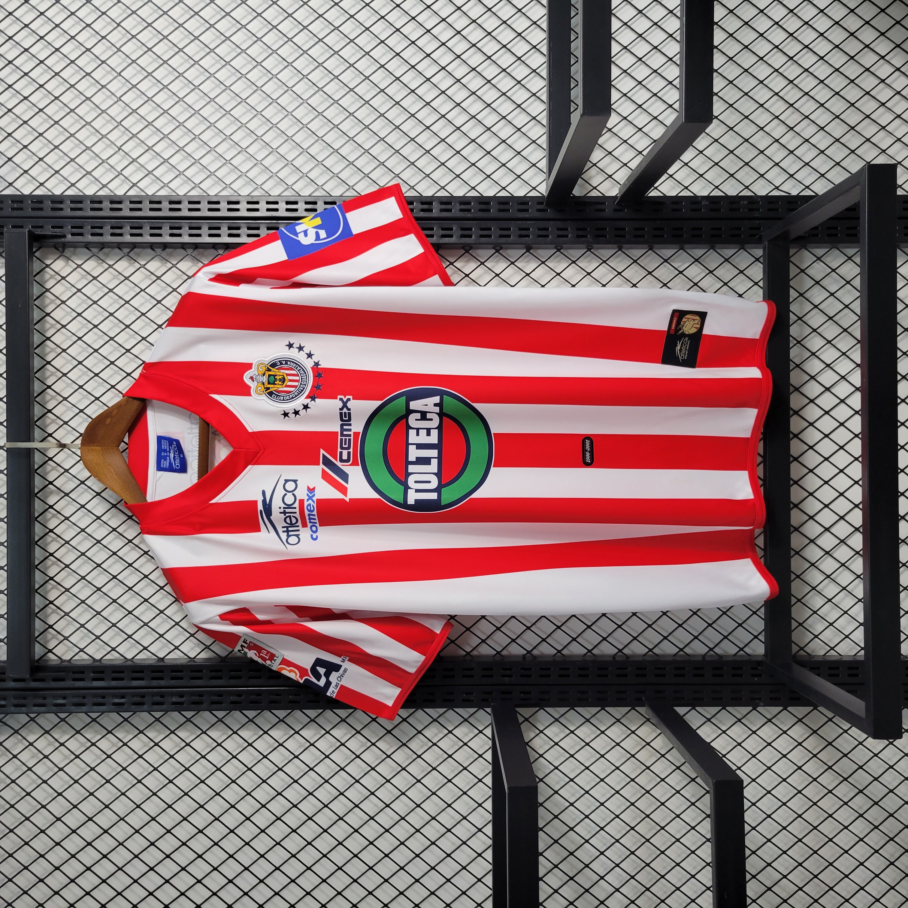SIUjerseys-Retro Chivas de Guadalajara 01-02 Home Stadium Jersey