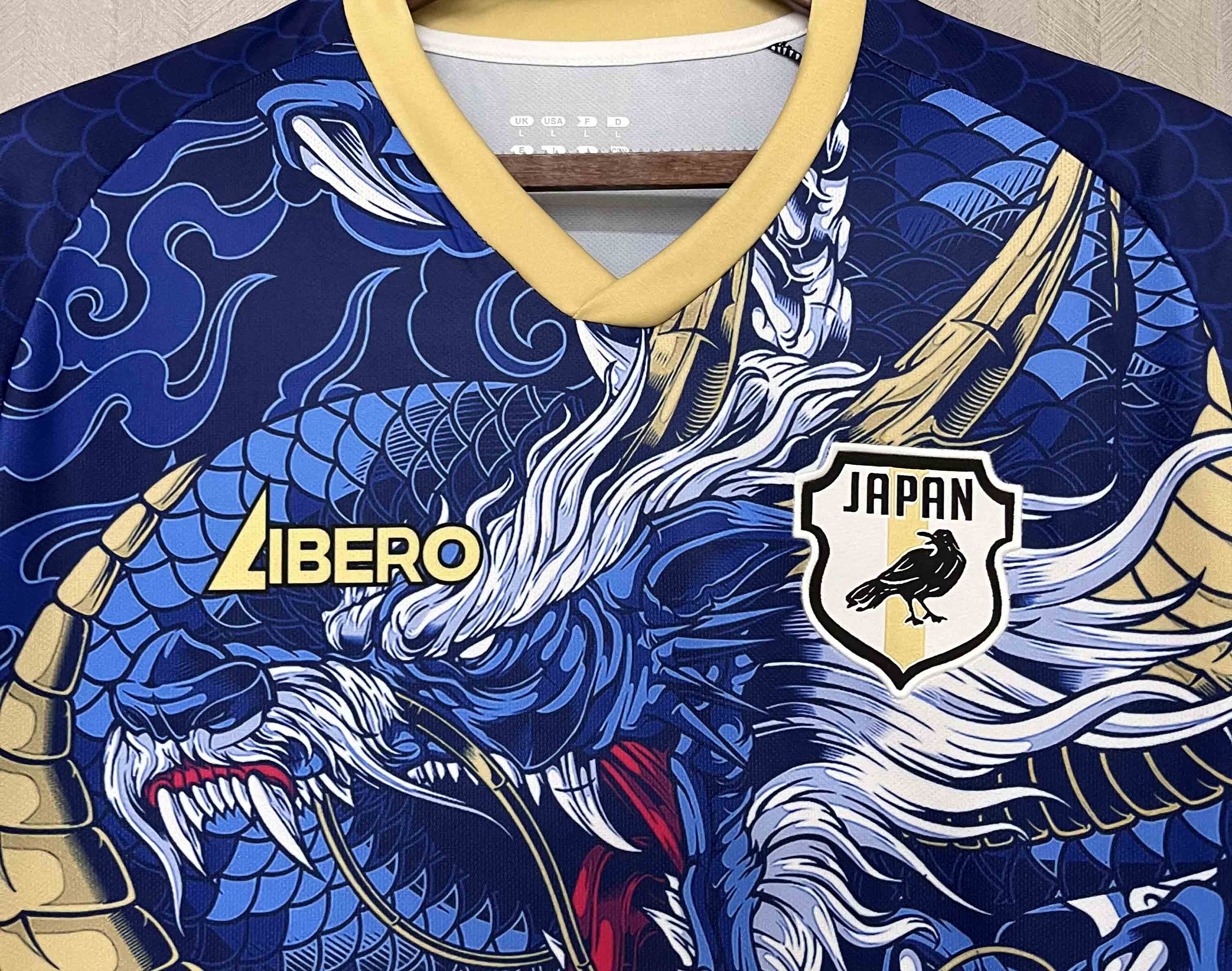 SIUjerseys-Japan 2024 Blue Dragon Special Edition Jersey - Fans Version