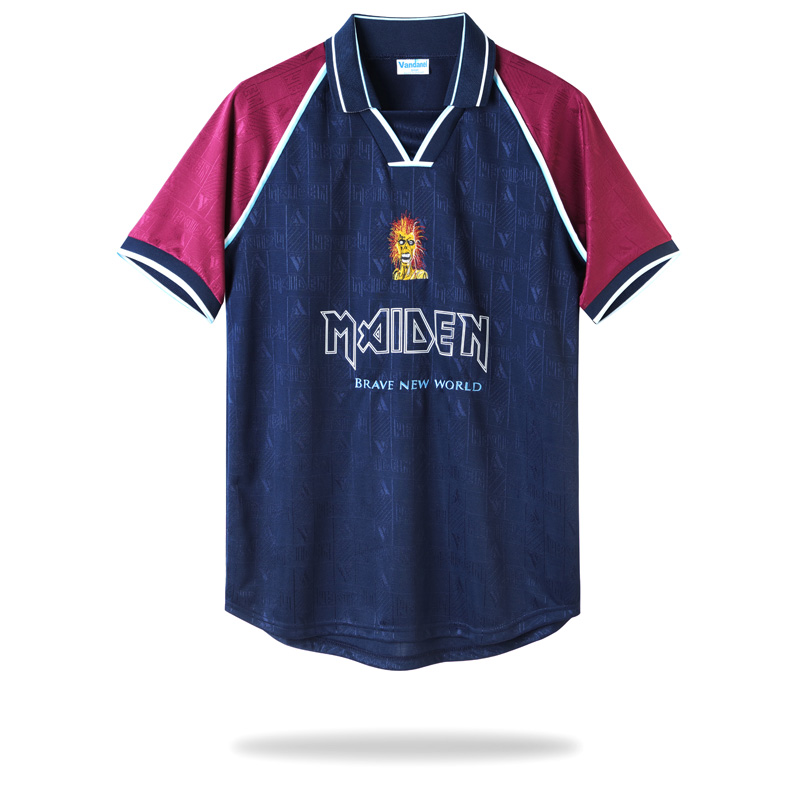 SIUjerseys-Retro Iron Maiden 1999-01 Home Stadium Jersey