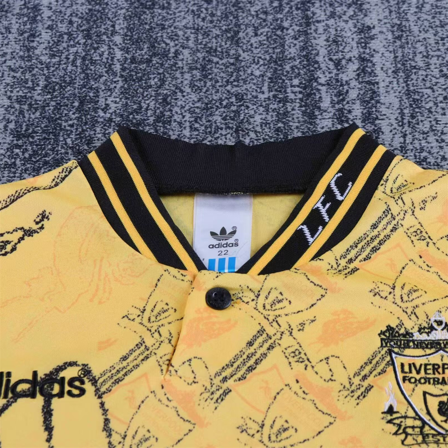 SIUjerseys-Retro Liver.pool 1994-96 Third Kids Kit