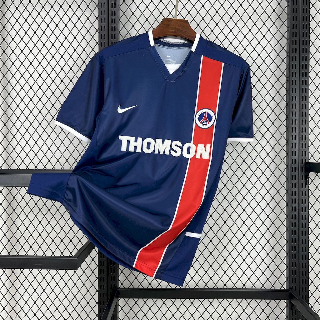 unitedfutballjersey-Retro Paris Saint-Germain PSG 2002-03 Home Jersey