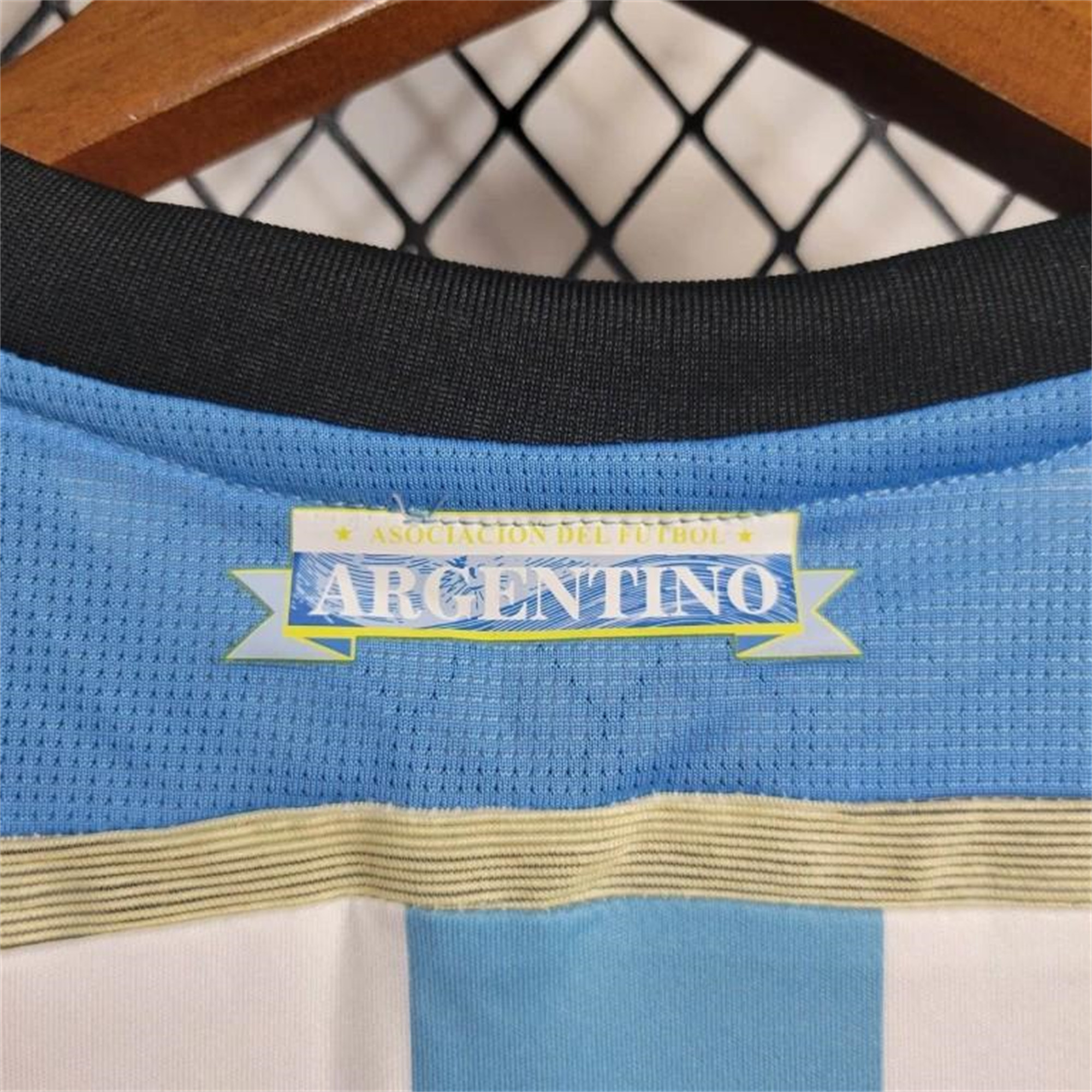 SIUjerseys-Retro Argentina 2014 Home Stadium Jersey