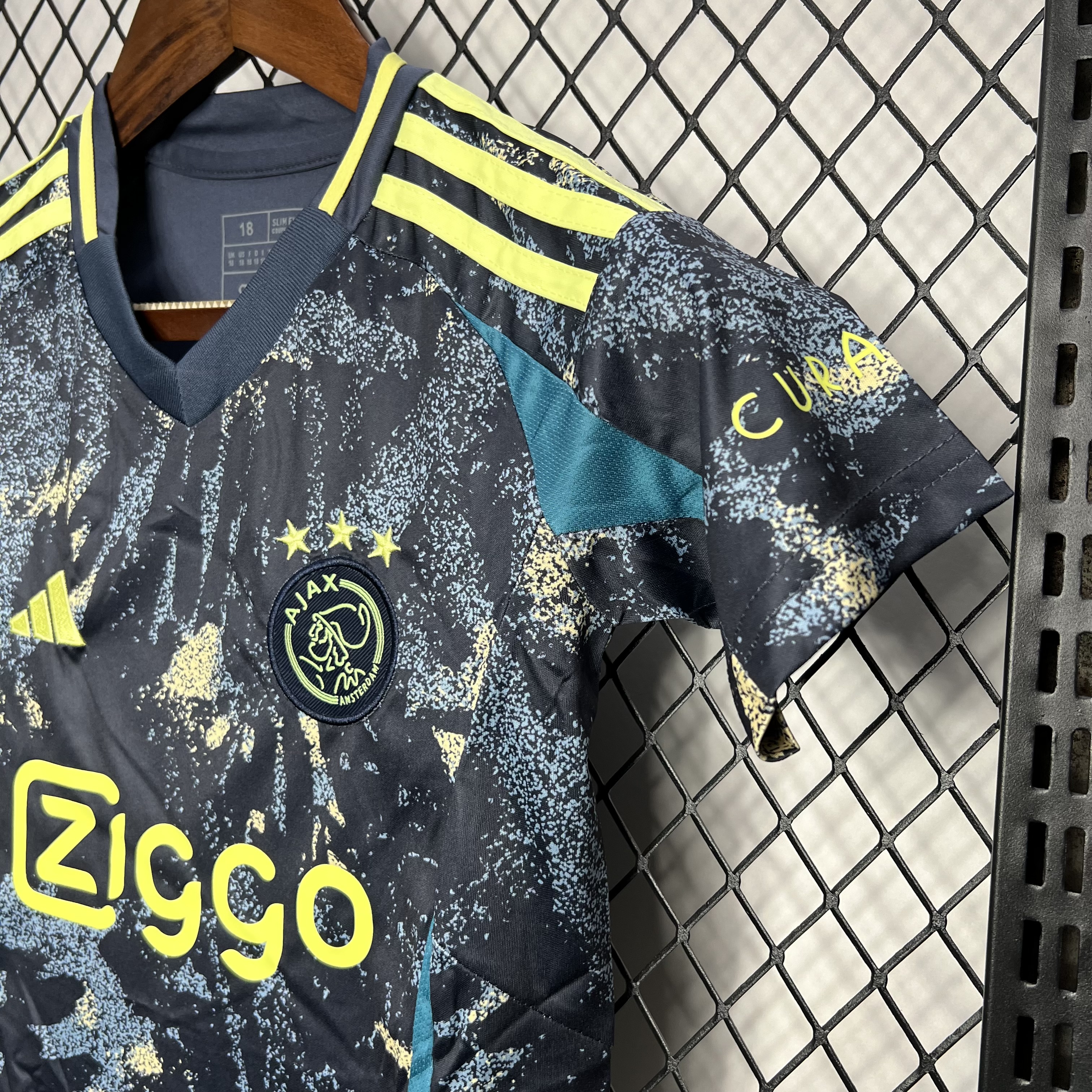 SIUjerseys-Ajax 24-25 Away Kids Kit
