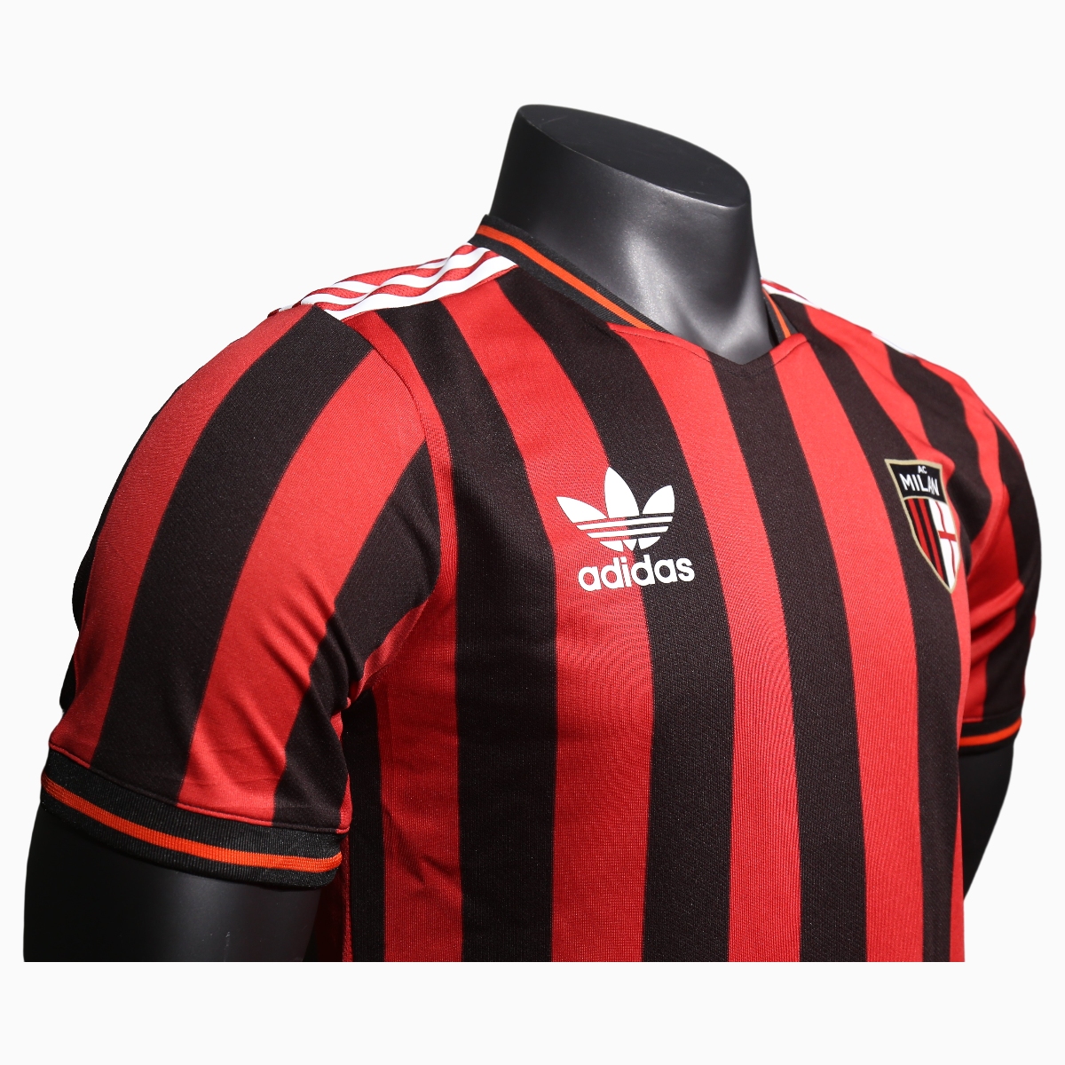 SIUjerseys-AC Milan 24-25 Trefoil Vintage Unsponsored Special Jersey