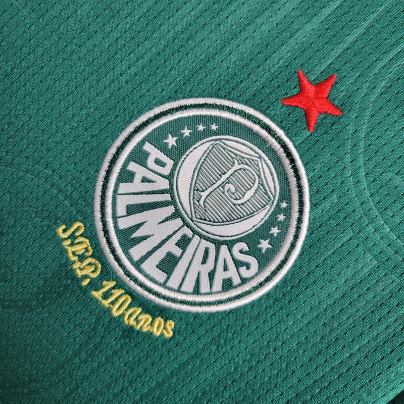 unitedfutballjersey-Palmeiras 2024 Home Stadium Kids Kit