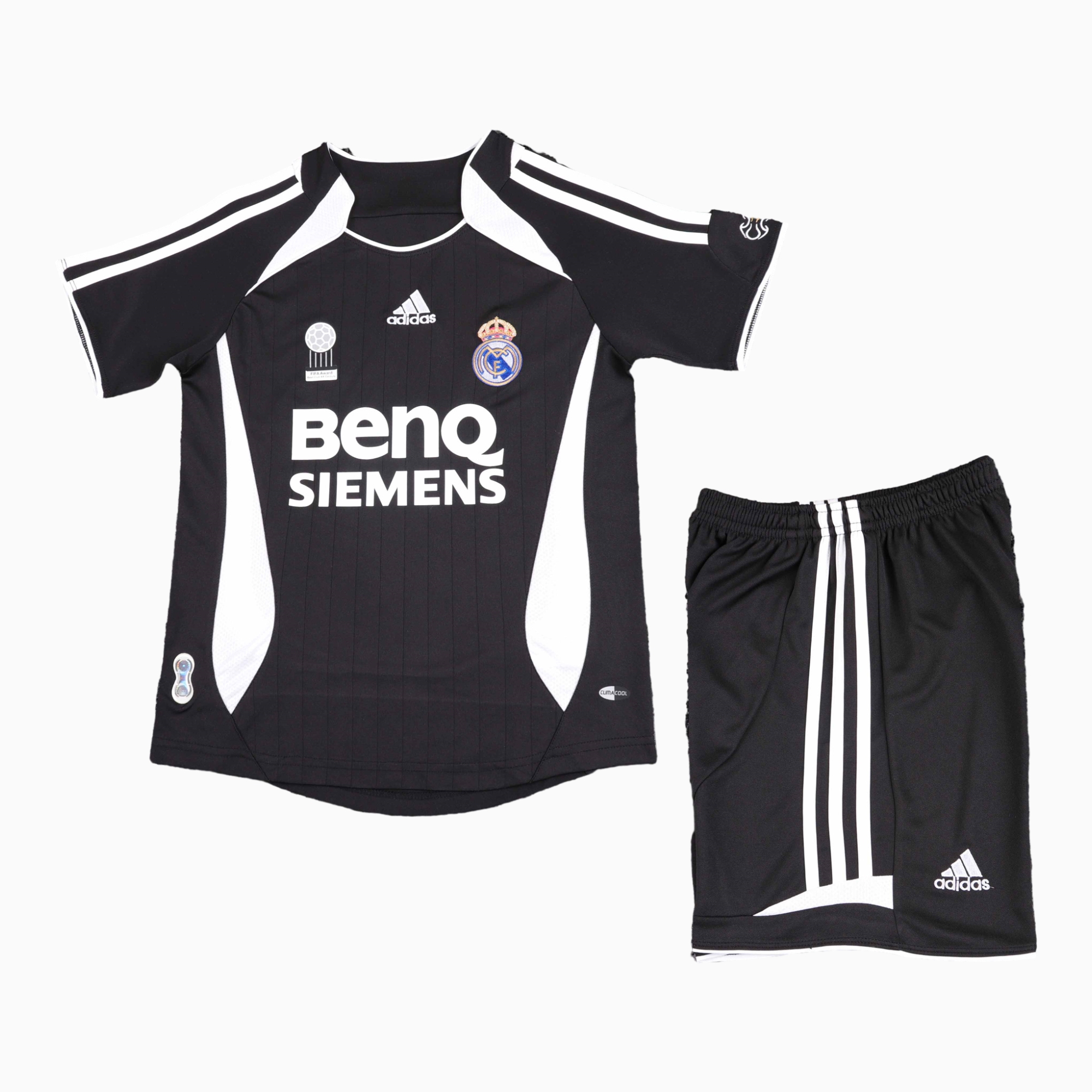 SIUjerseys-Retro Real Madrid 2006-07 Third Kids Kit