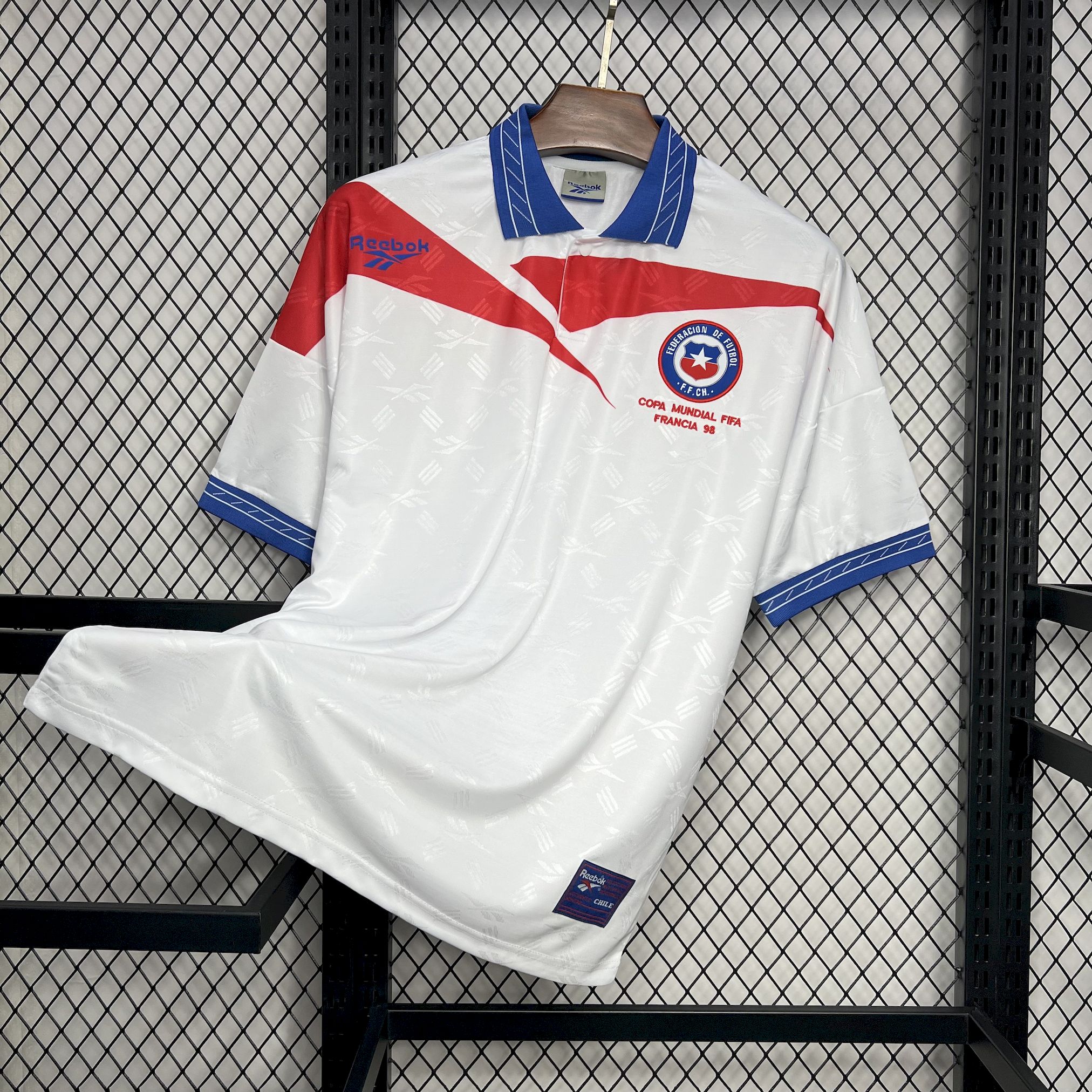 unitedfutballjersey-Retro Chile 1998 Away Jersey
