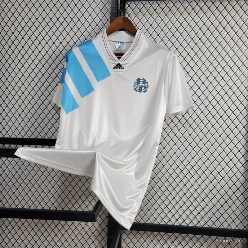 SIUjerseys-Retro Marseille 1992-93 European Home Jersey