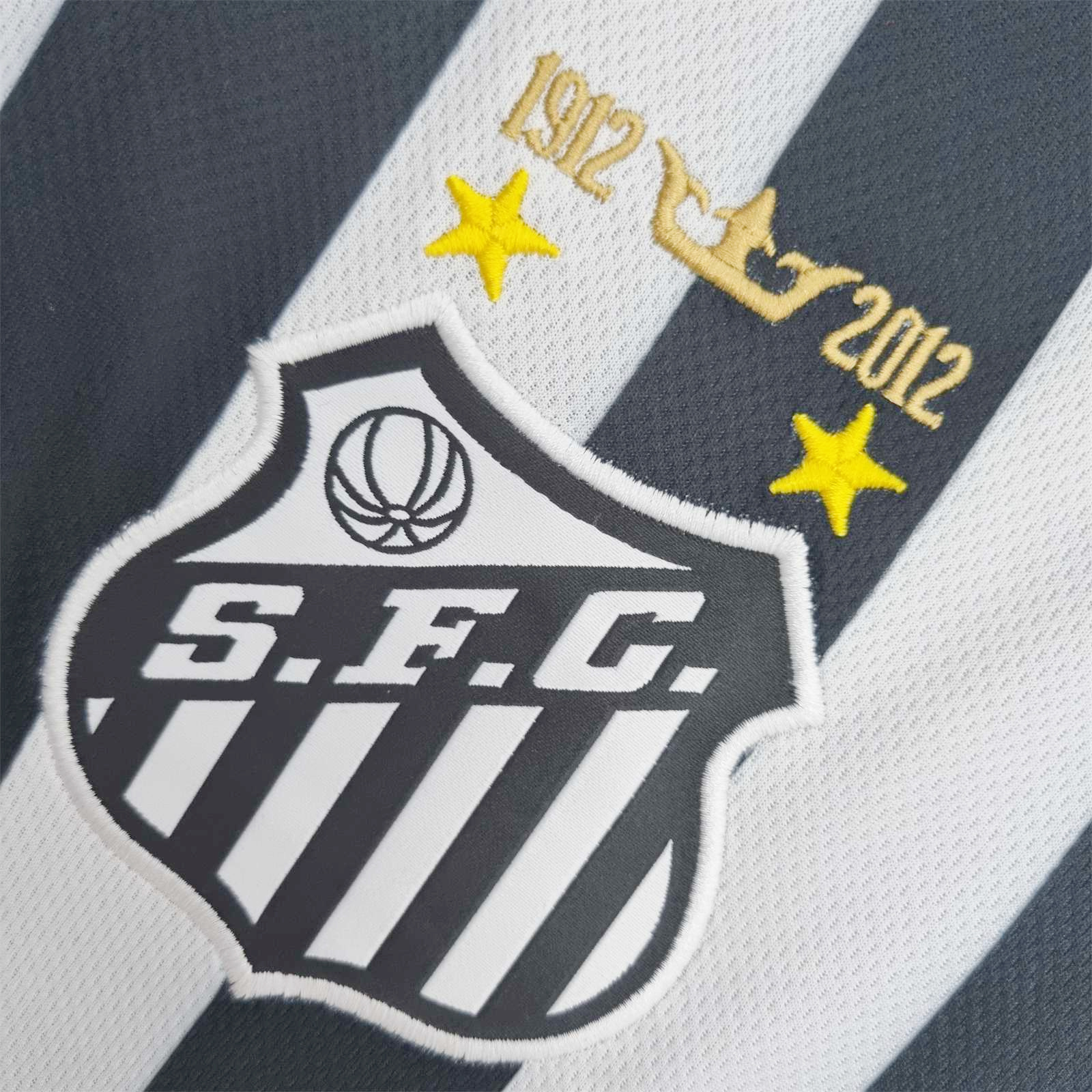 unitedfutballjersey-Retro Santos 2012 Away Stadium Jersey