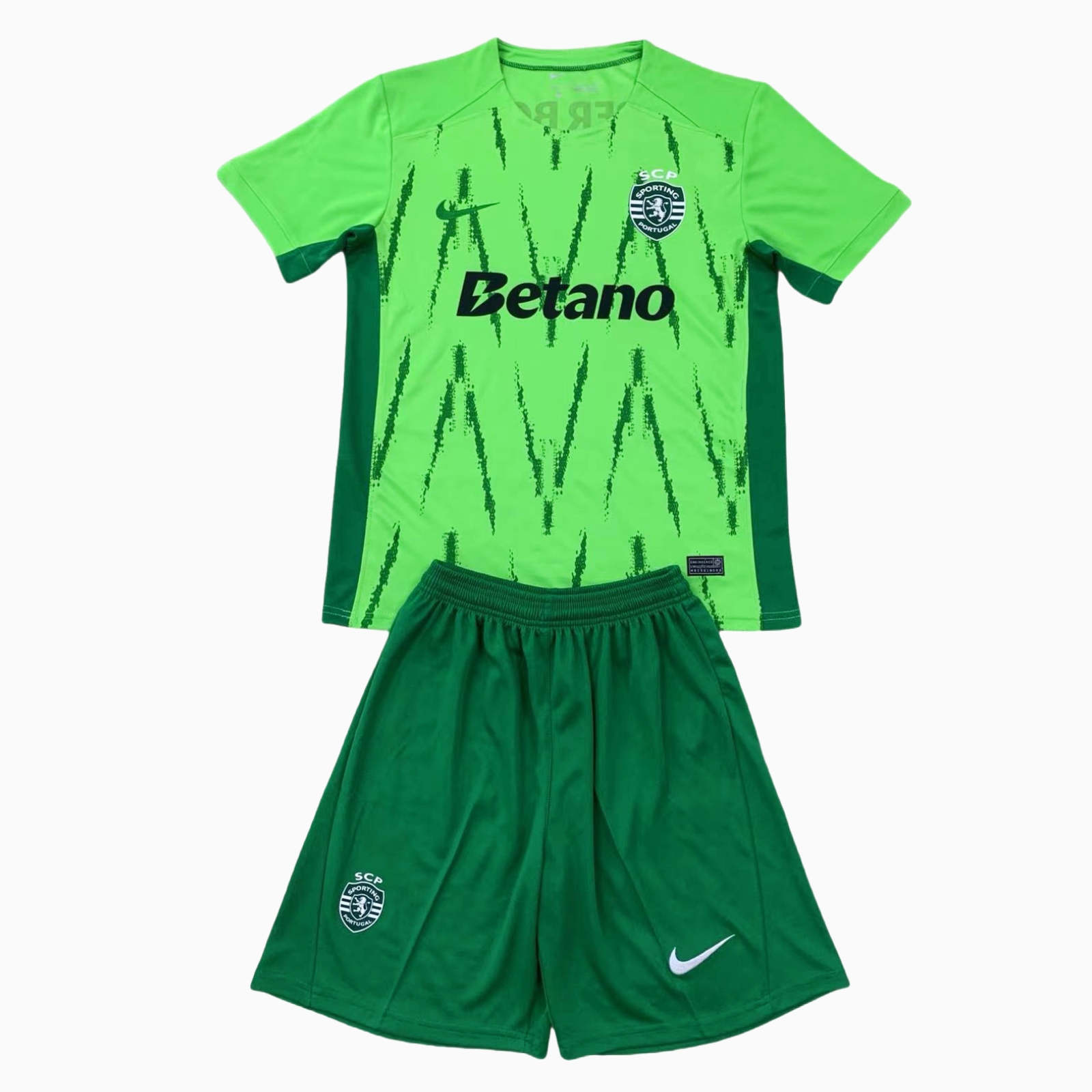 unitedfutballjersey-Sporting CP Portugal 24-25 Third Men's Adult Jersey Set - Fans Version