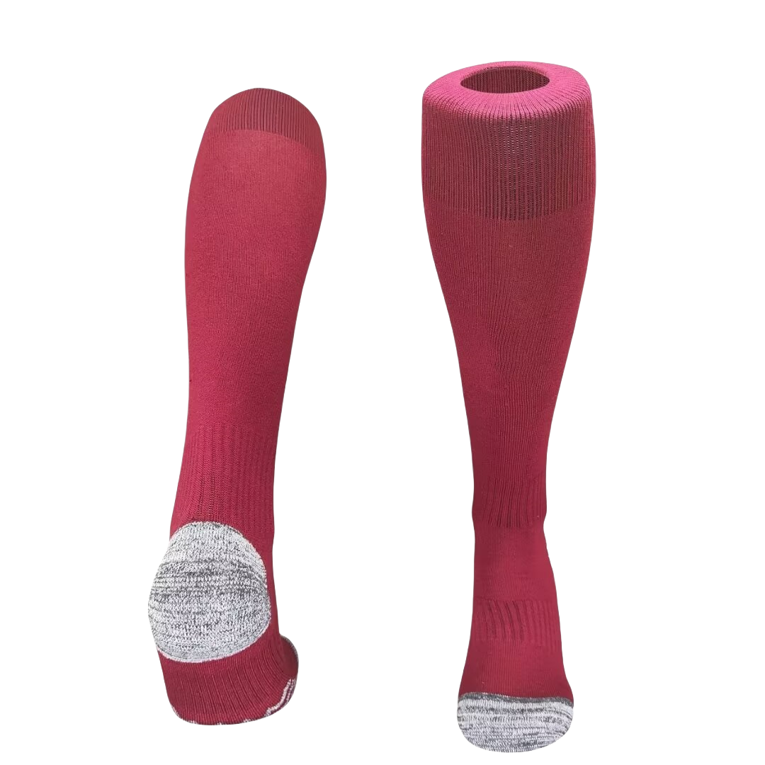 SIUjerseys-AS Roma 24-25 Home Socks - Red