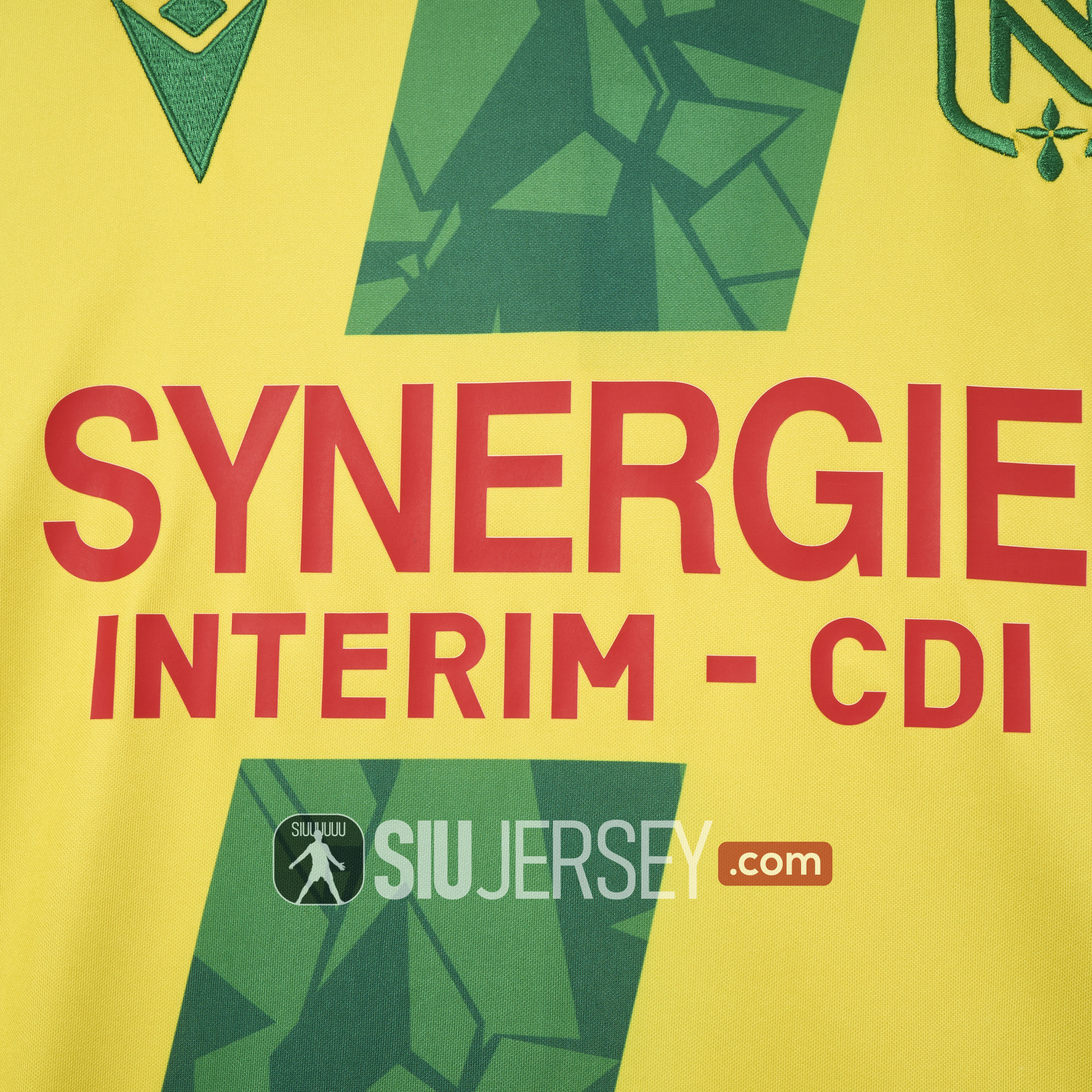 SIUjerseys-Nantes 24-25 Home Stadium Jersey - Fans Version