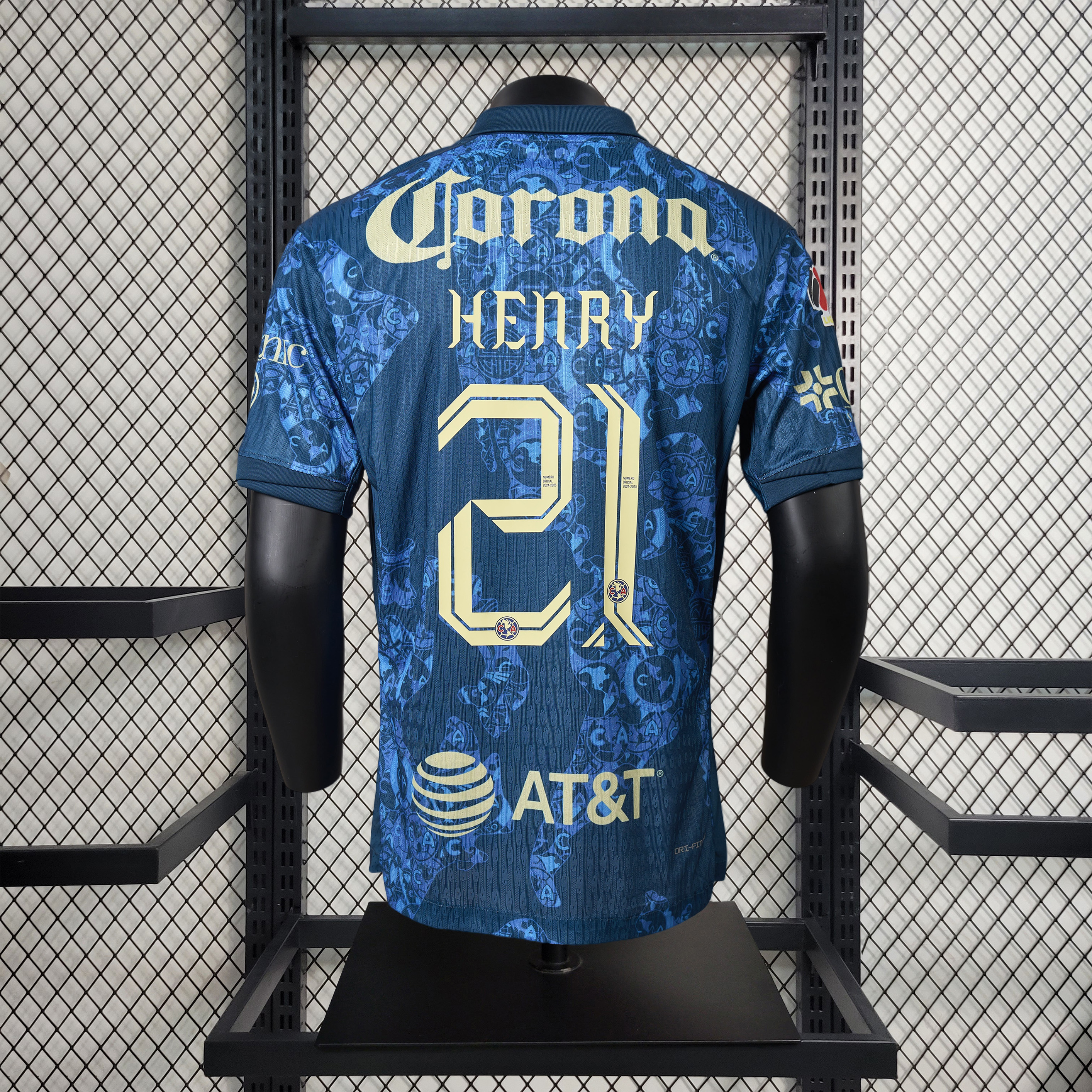 SIUjerseys-Club América 24-25 Away Jersey - Player Version