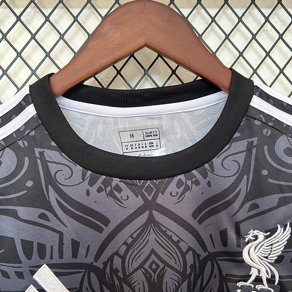 SIUjerseys-Liver.pool 24-25 Purple Fire Phoenix Special Edition Jersey - Fans Version