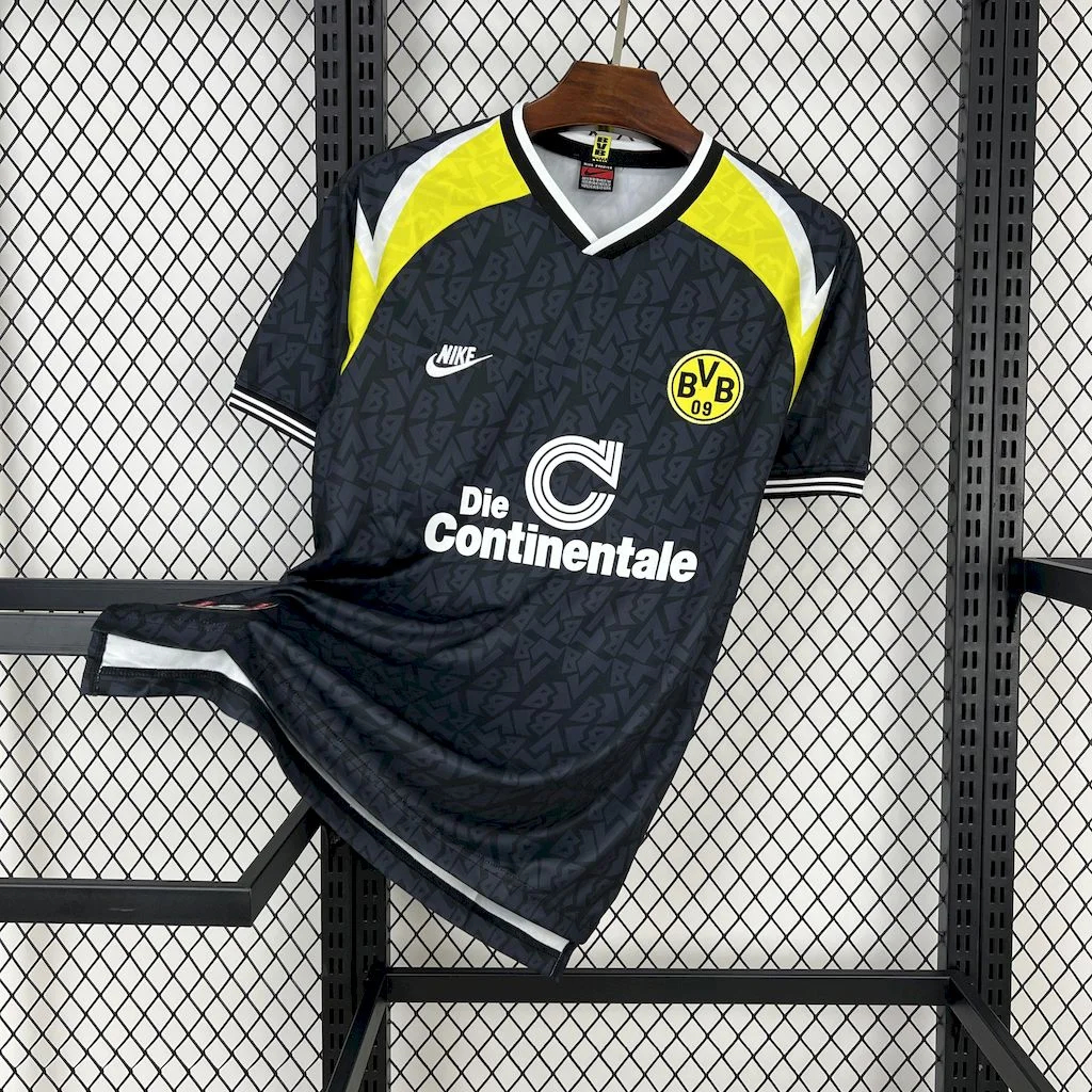 unitedfutballjersey-Retro Dortmund 1995-96 Away Jersey