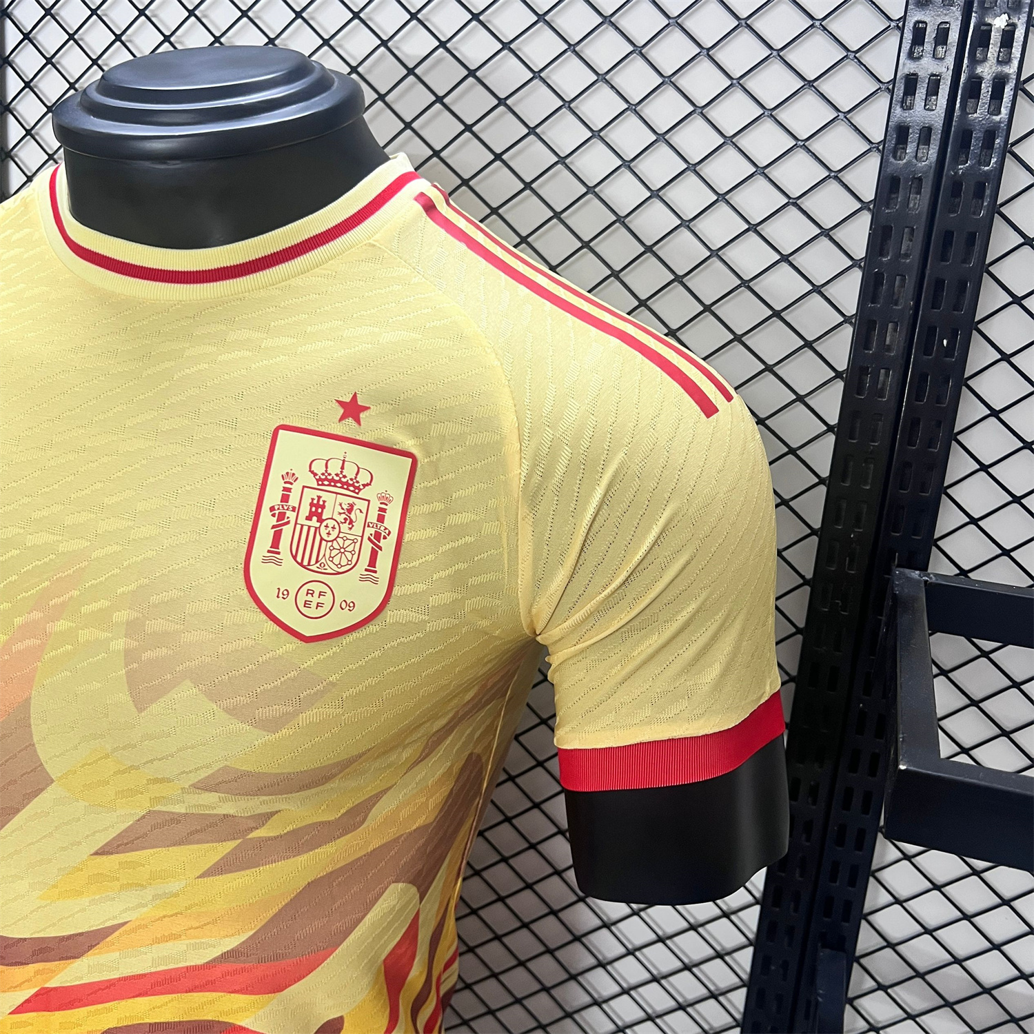 SIUjerseys-Spain 2024 Yellow Special Edition Jersey - Player Version