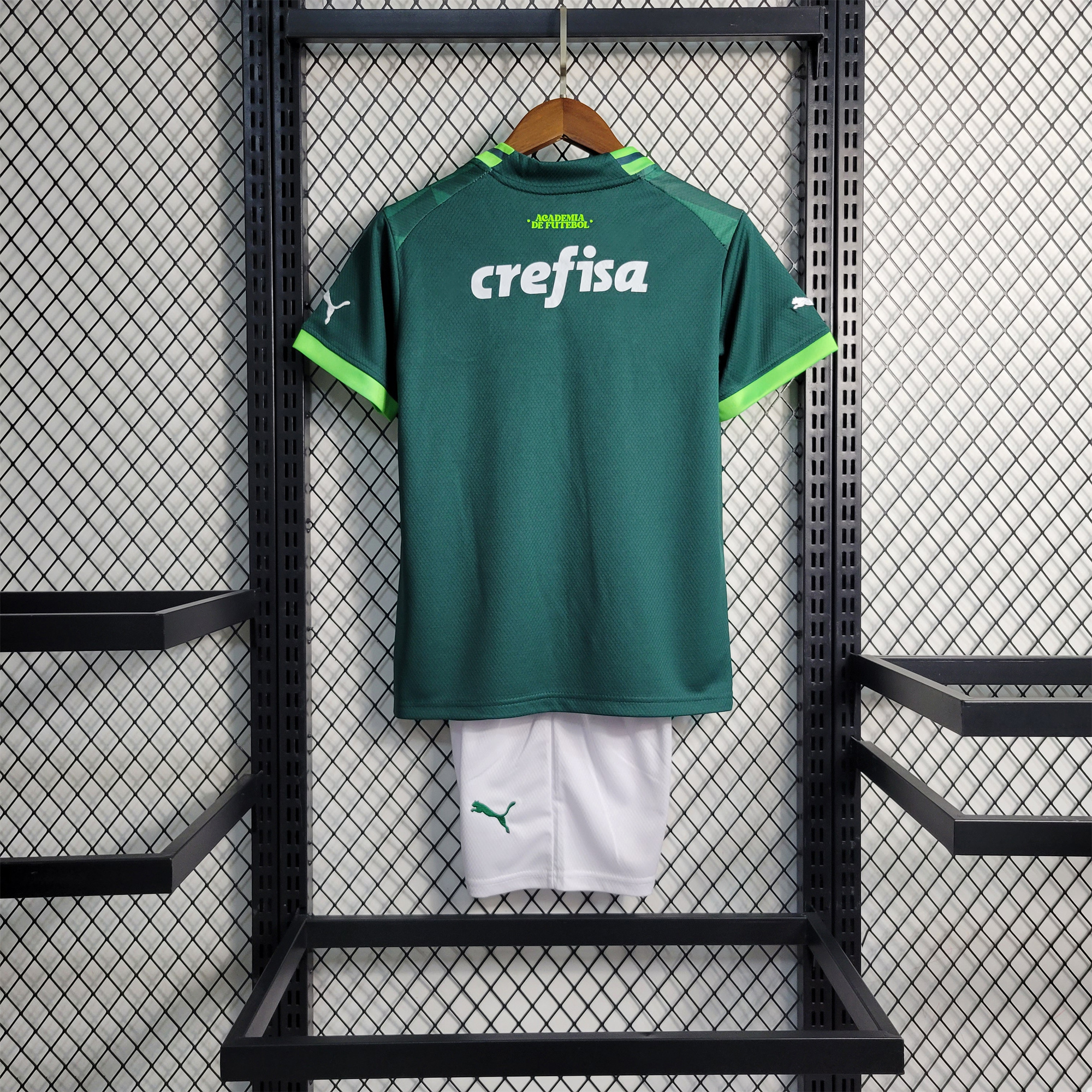 JerseysGala.com | Palmeiras 2023 Home Stadium Kids Kit -Customize Name, Number and Patch | Worldwide Shipping