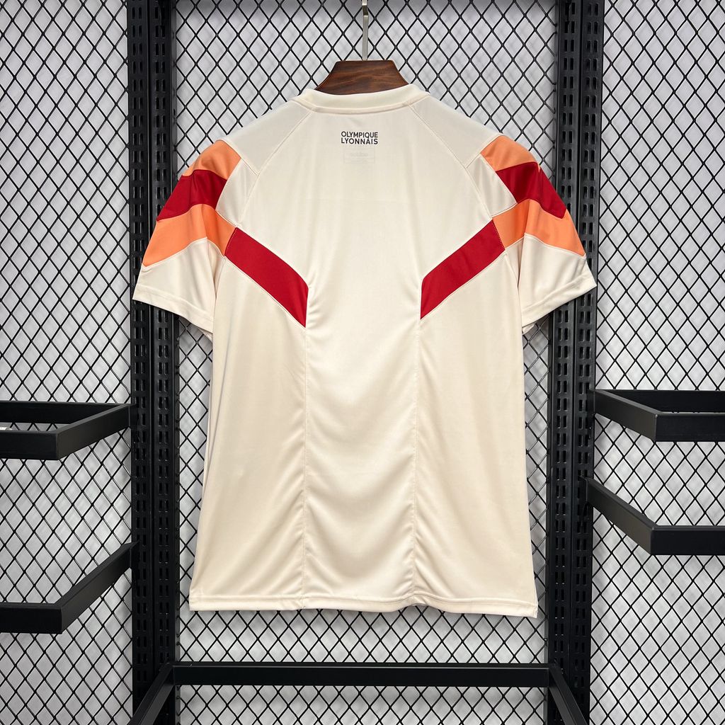 SIUjerseys-Olympique Lyonnais Lyon 24-25 Third Retro T-Shirt