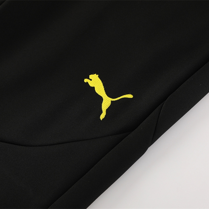 SIUjerseys-Dortmund 24-25 Jacket Training Tracksuit - Black and Yellow