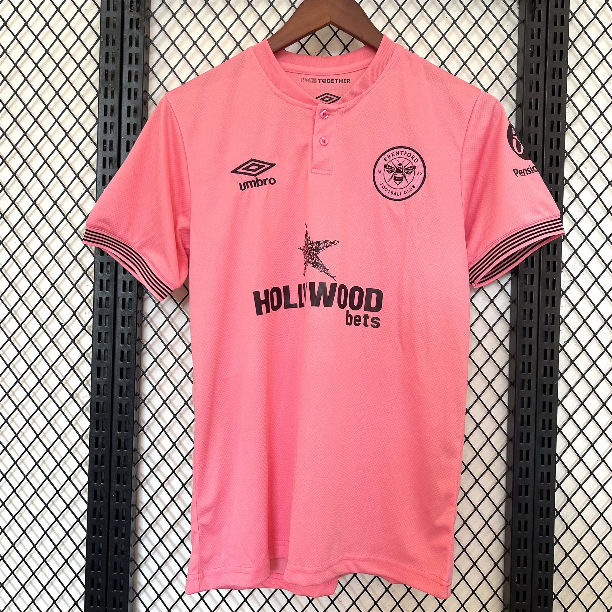 unitedfutballjersey-Brentford 24-25 Away Jersey - Fans Version