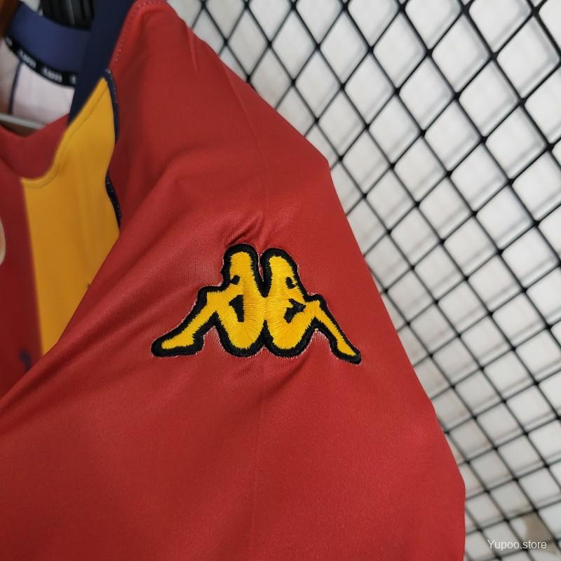 SIUjerseys-Retro Roma 2001-02 European Home Jersey