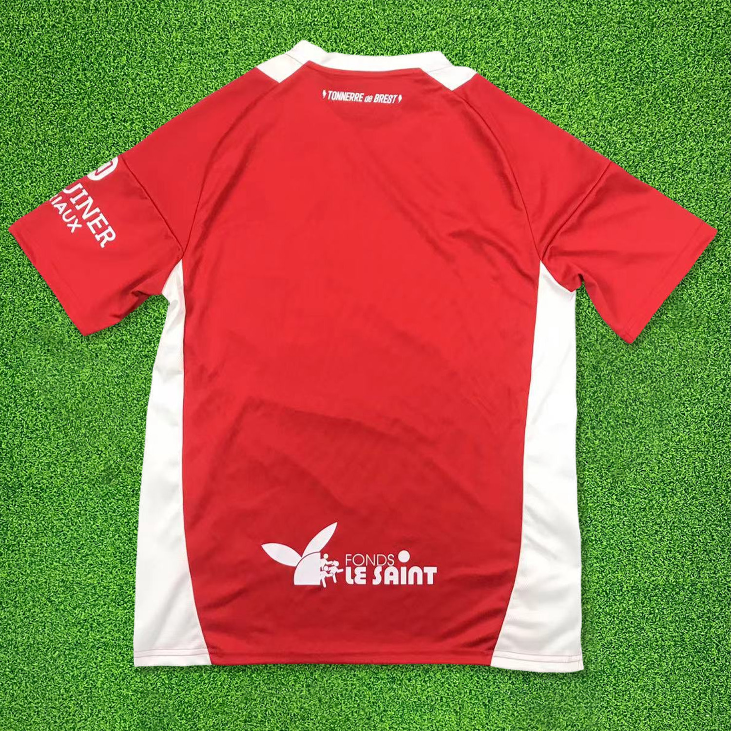 SIUjerseys-Stade Brestois 24-25 European Home Jersey - Fans Version