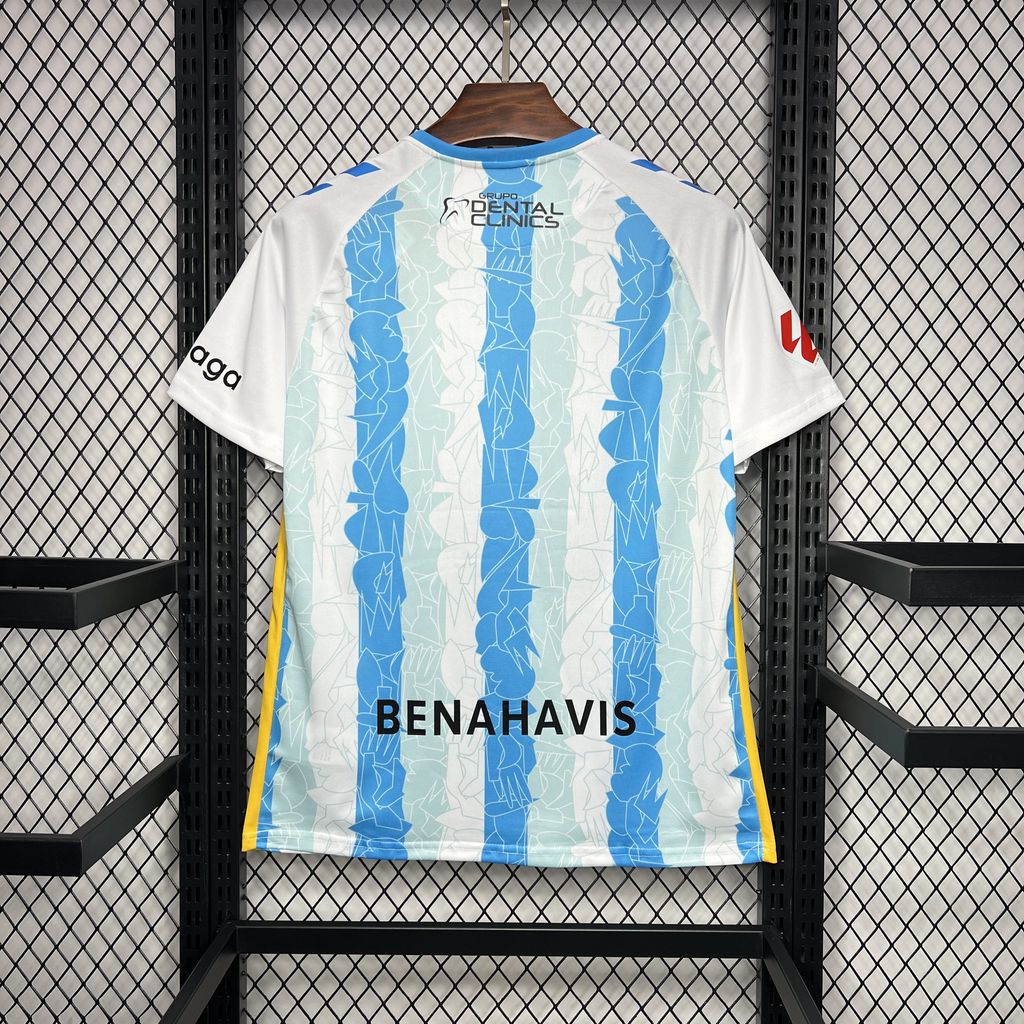 SIUjerseys-Malaga 24-25 Home Stadium Jersey - Fans Version