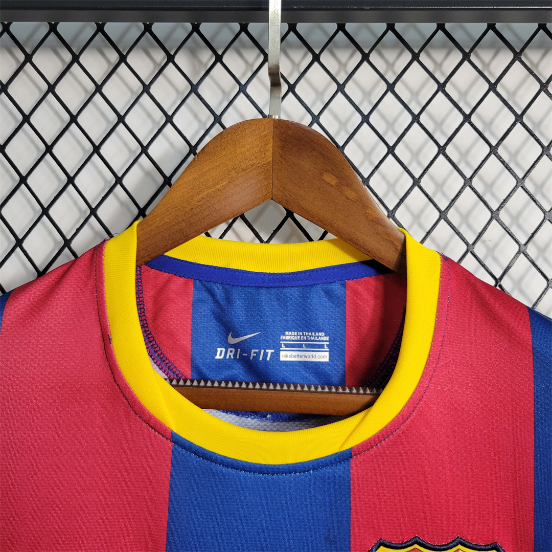 SIUjerseys-Retro Barcelona 10-11 Home Stadium Jersey