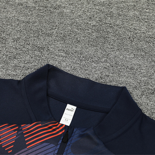 SIUjerseys-Marseille 24-25 Kids Long Sleeve Training Set - Camo