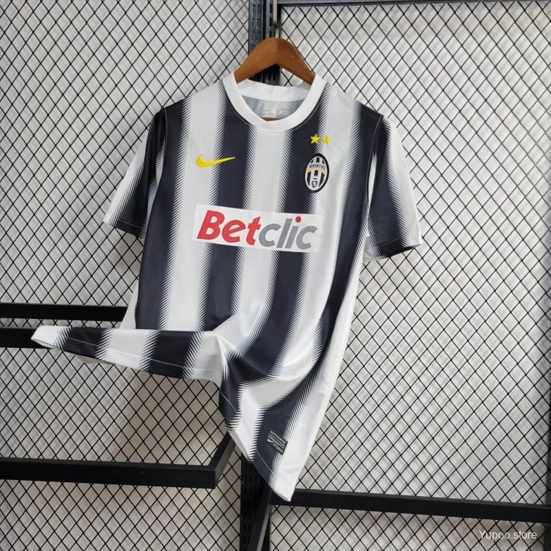 unitedfutballjersey-Retro Juventus 2011-12 Home Stadium Jersey