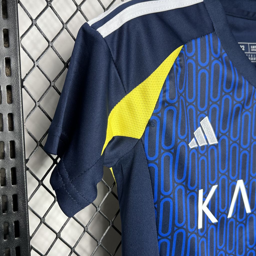 SIUjerseys-Al Nassr Riyadh Victory 24-25 Away Kids Kit