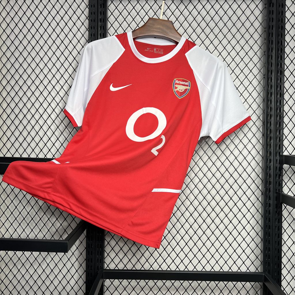 unitedfutballjersey-Retro Arsenal 02-04 Home Stadium Jersey