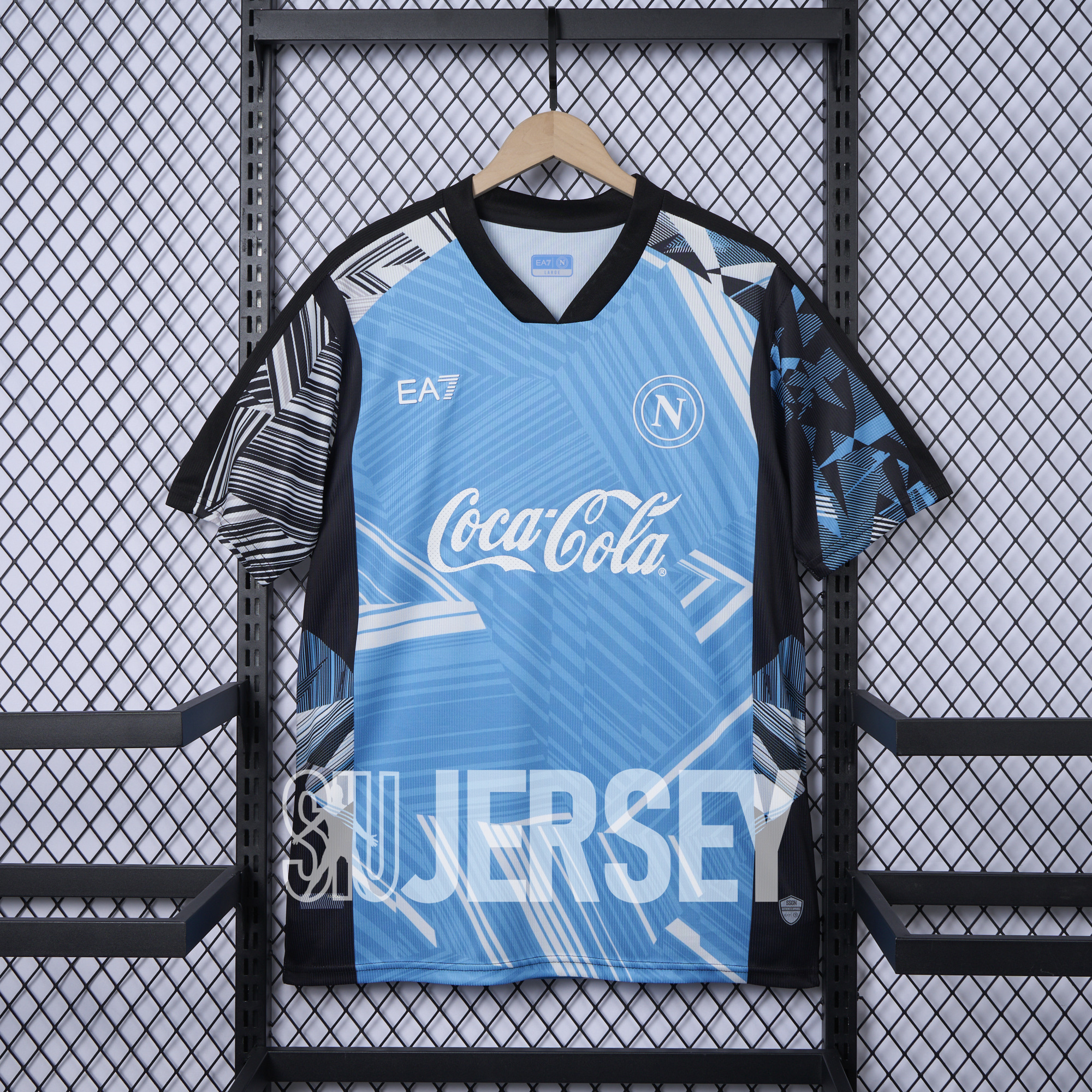 SIUjerseys-Napoli 24-25 Pre-Match Training Jersey - Fans Version