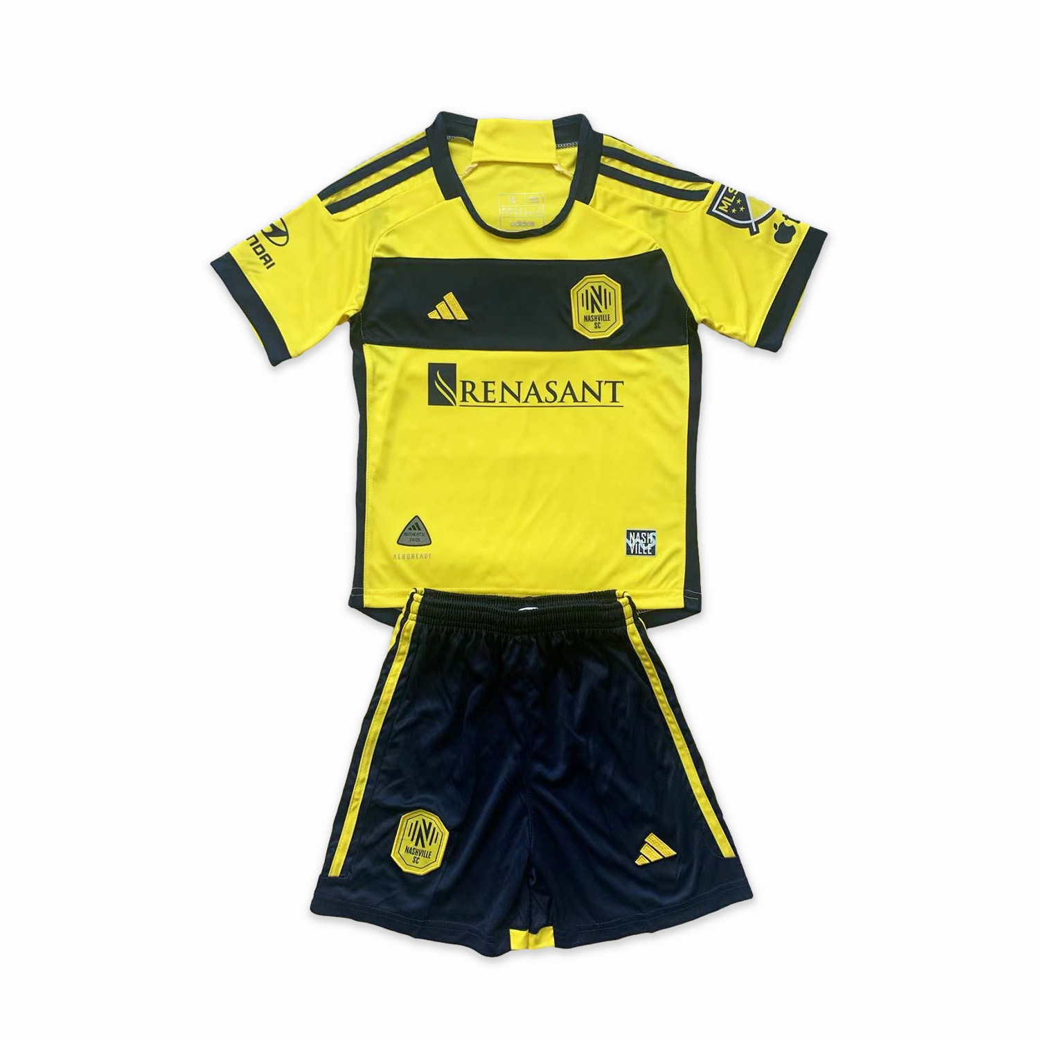 SIUjerseys-Nashville SC 2024 Home Stadium Kids Kit