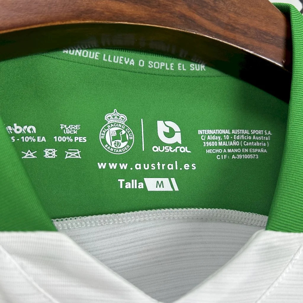 unitedfutballjersey-Racing de Santander 24-25 Home Jersey - Fans Version