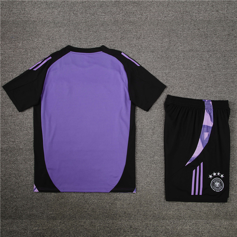 SIUjerseys-Germany 2024 Short-Sleeve Training Set - Purple