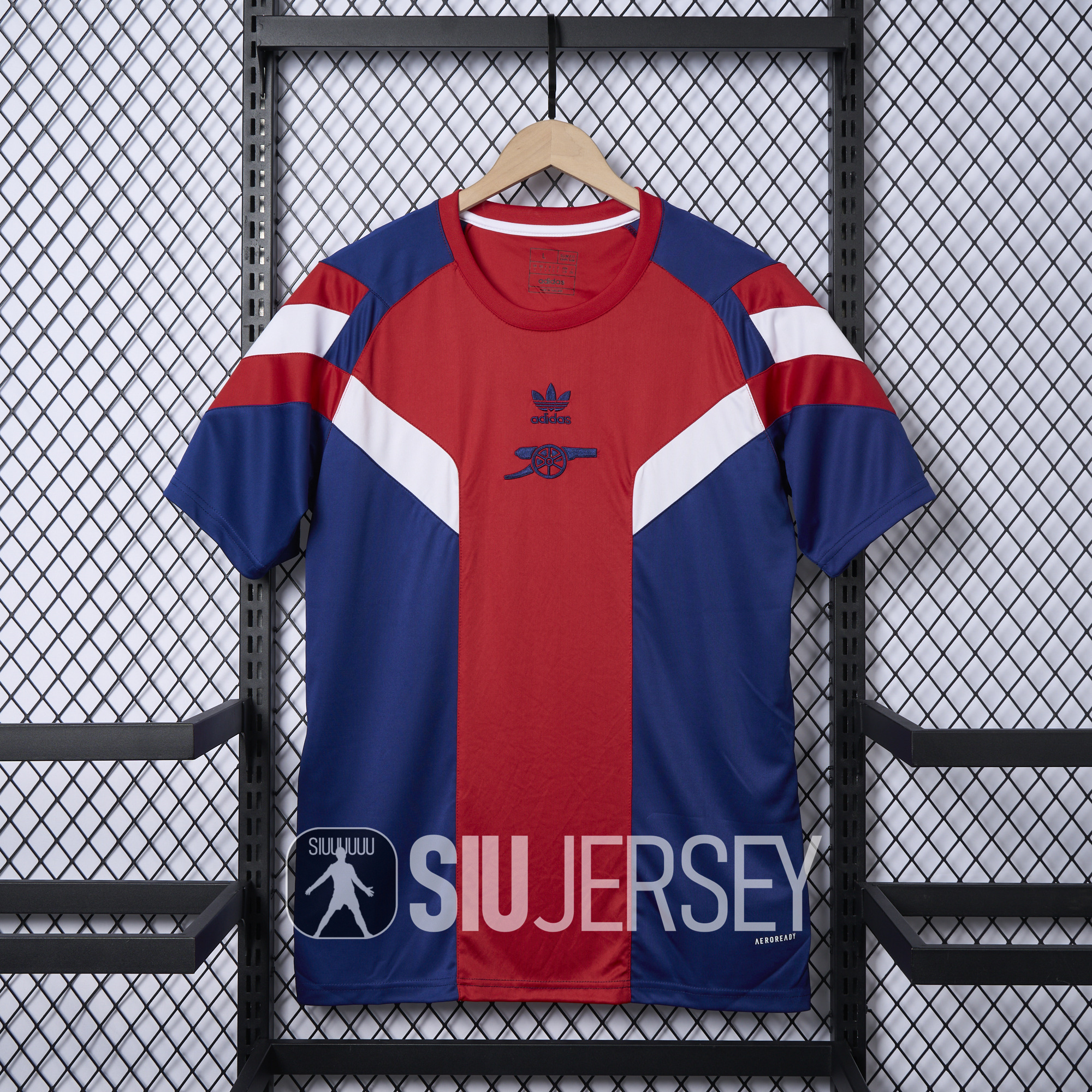 SIUjerseys-Arsenal 24-25 Originals LFSTLR Purple and Red Jersey - Fans Version