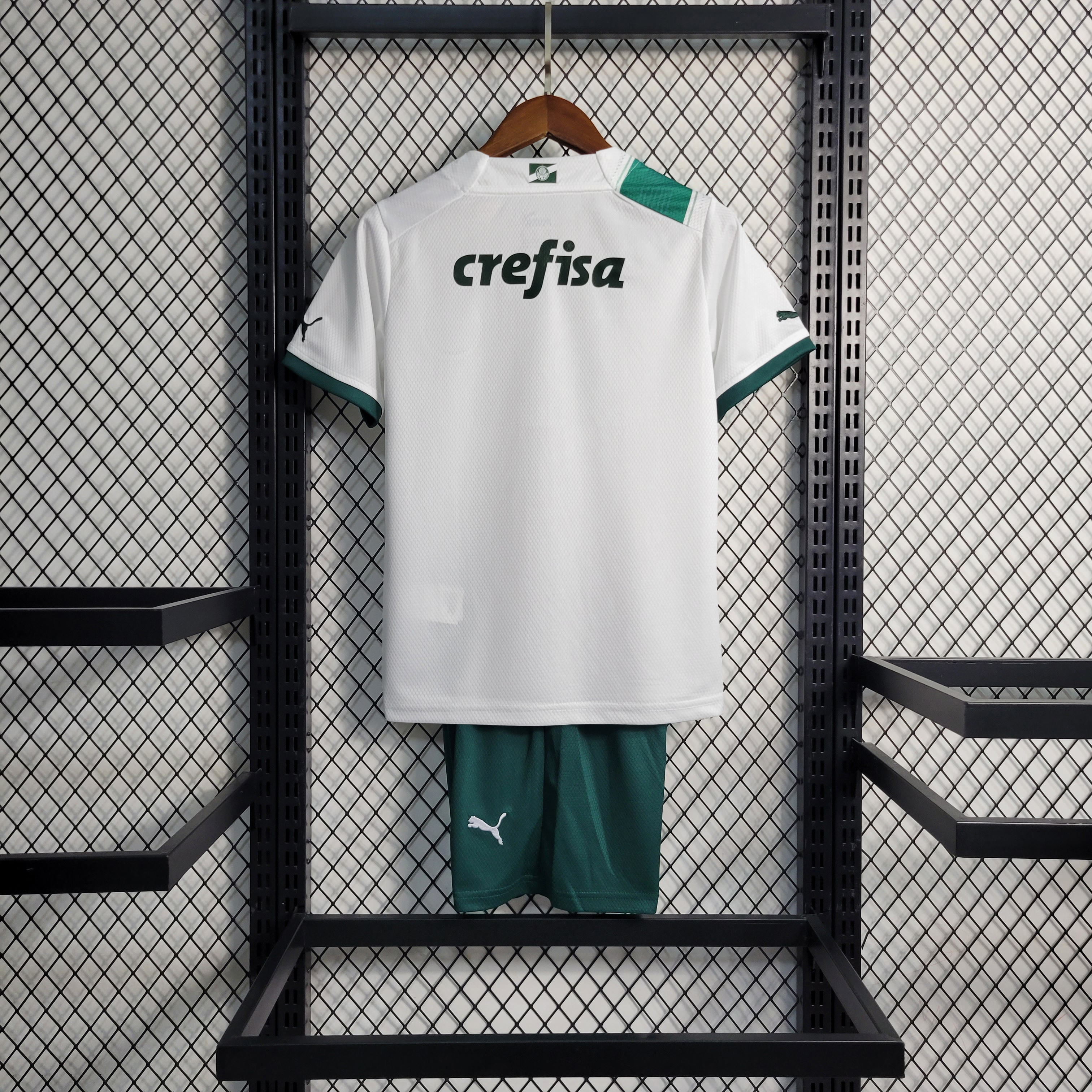 JerseysGala.com | Palmeiras 2023 Away Stadium Kids Kit -Customize Name, Number and Patch | Worldwide Shipping